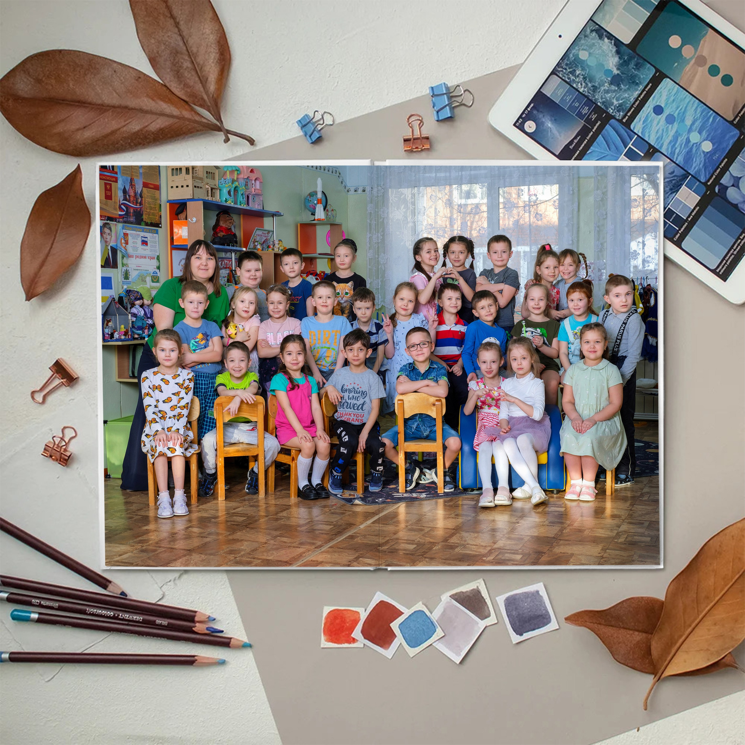 Цветы. АльPix ДСад. Выпускные альбомы для детского сада в Кабанском районе и г. Улан-Удэ