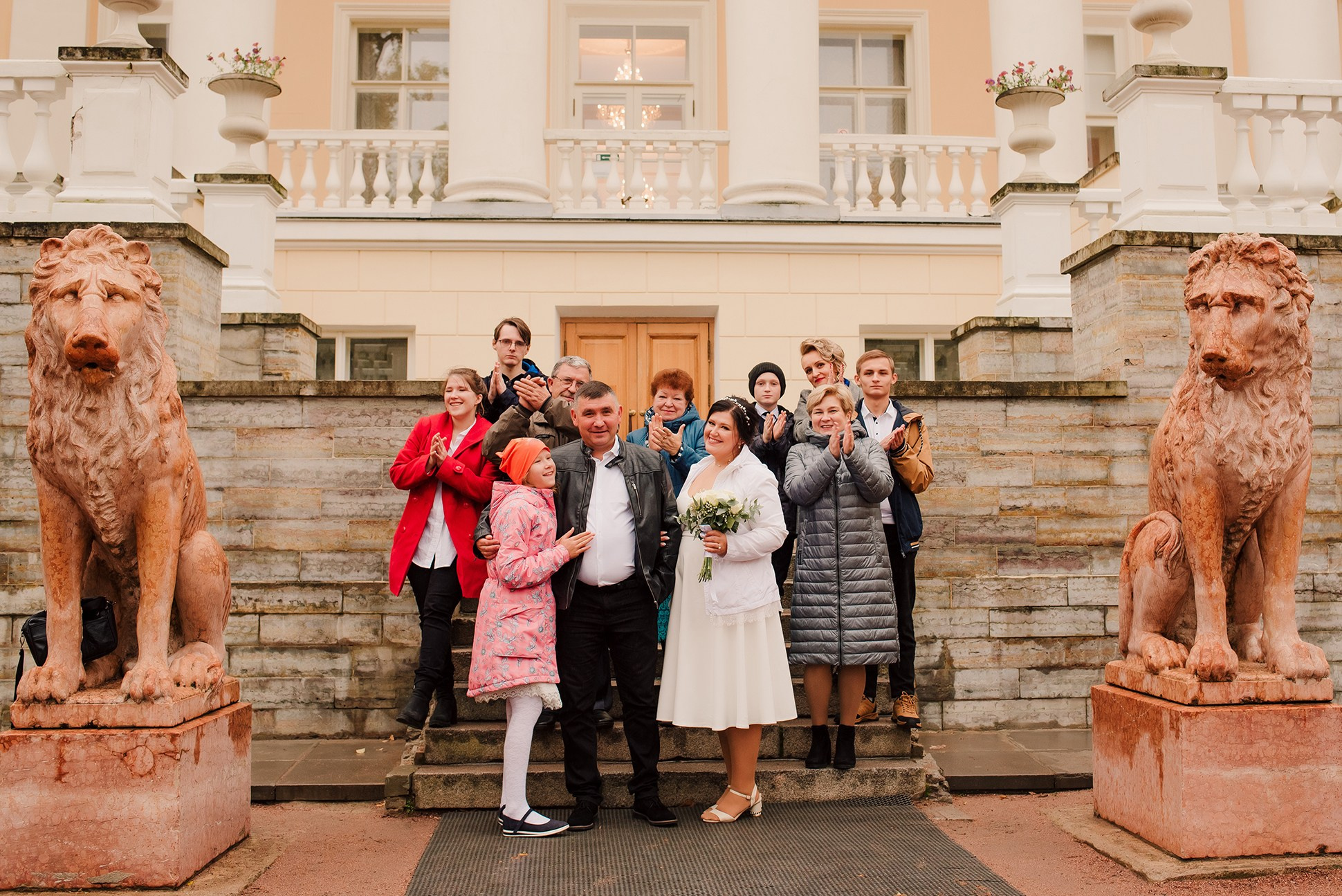 Анна и Сергей. Осень в Пушкине. Семейный и Свадебный фотограф. Санкт-Петербург. Пушкин