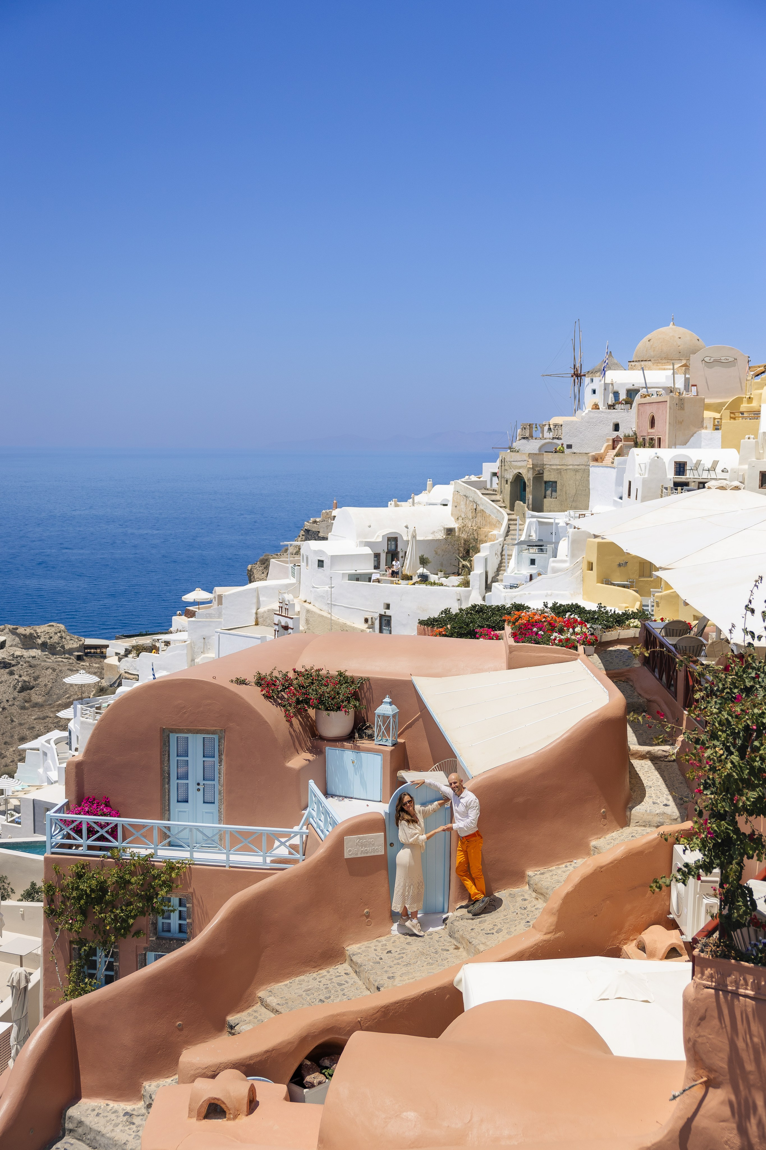 Санторини. Фото департамент круизного лайнера Астория Гранде