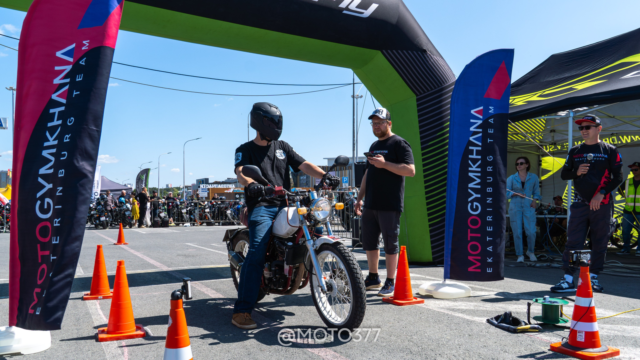 Motogymkhana CUP 1 Ekat 2025. Moto377
