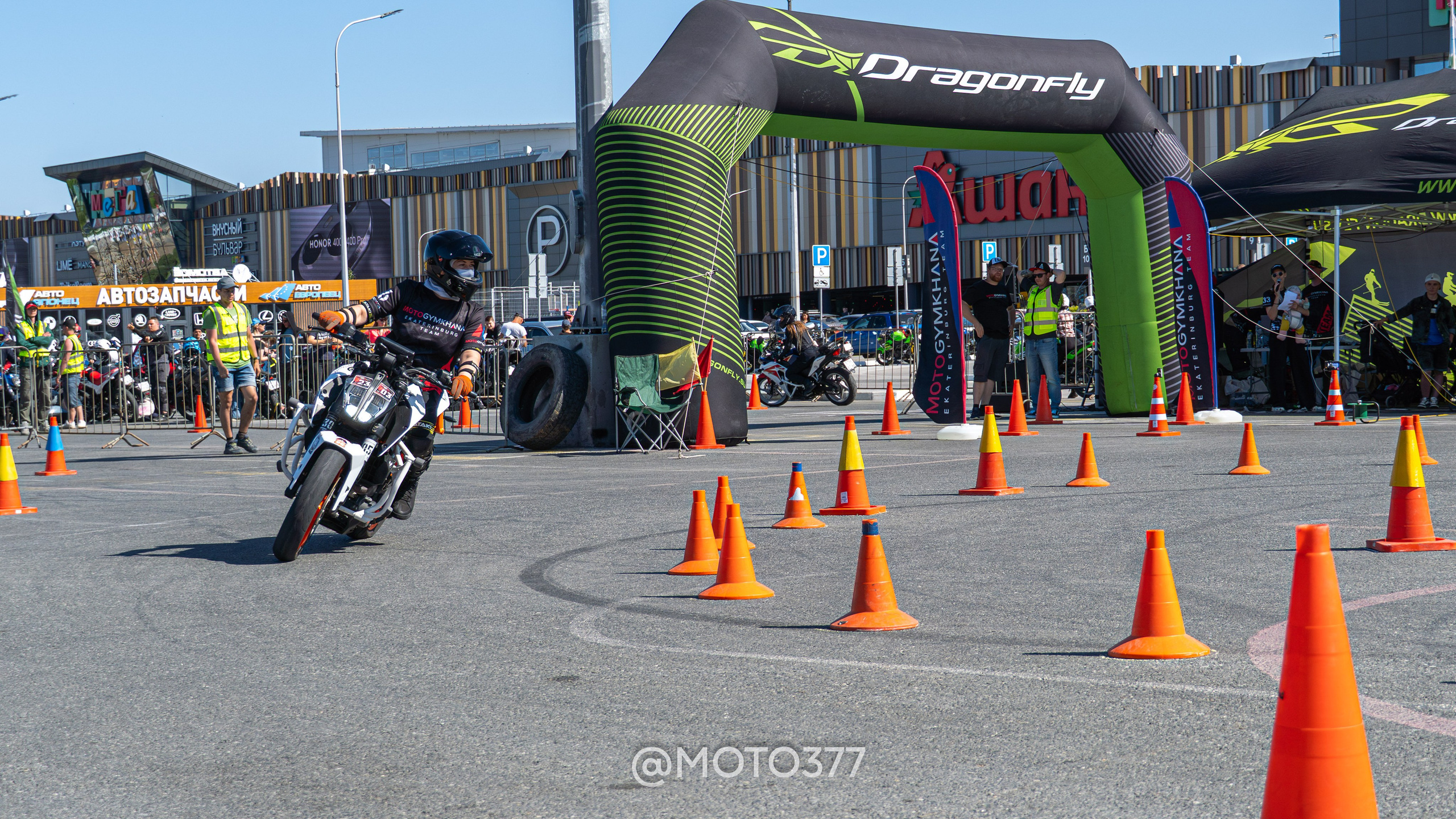 Motogymkhana CUP 1 Ekat 2025. Moto377