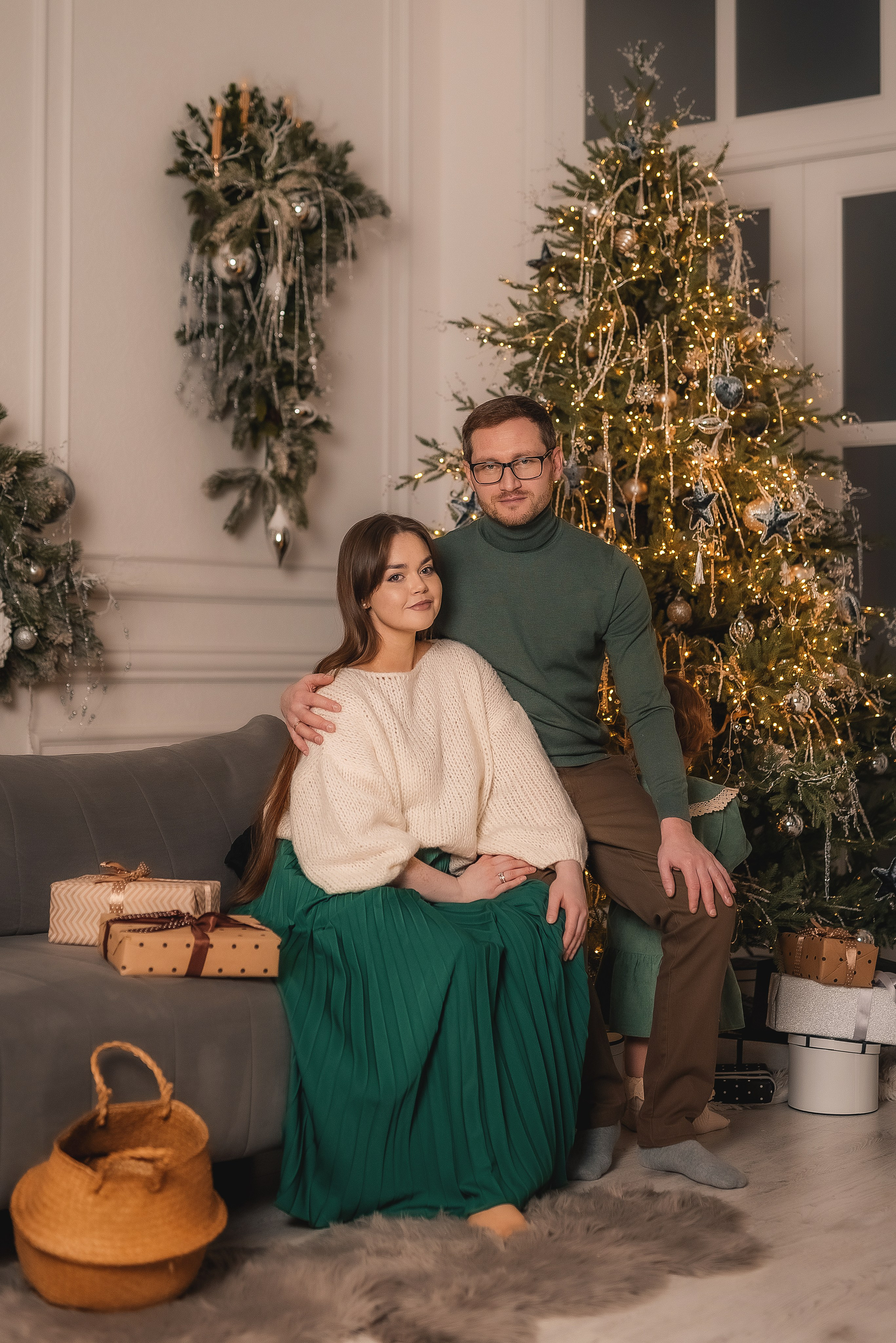 Новогодняя фотосессия для Юлии. Семейный, детский фотограф в Воронеже Анна Никитина