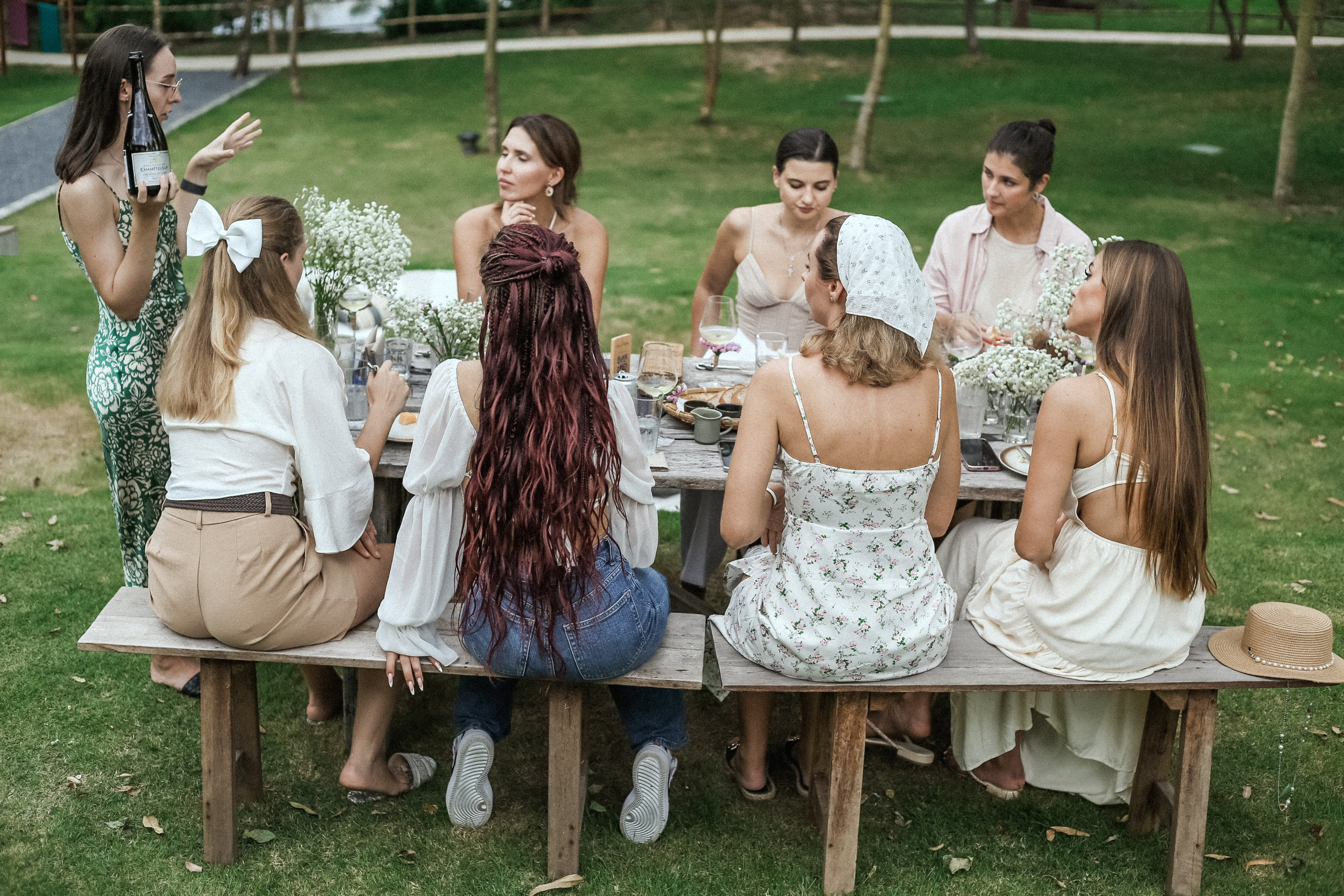 Винный Девичник в стиле Прованс. Фотограф и видеограф Анна Домашенко