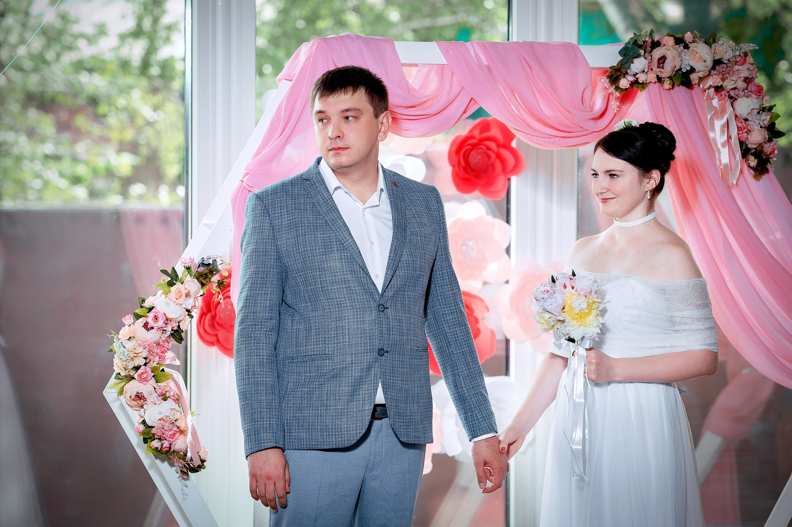 Летняя свадьба на ВДНХ. Свадебный и семейный фотограф Виктория Носачёва. Щелково, Москва и МО