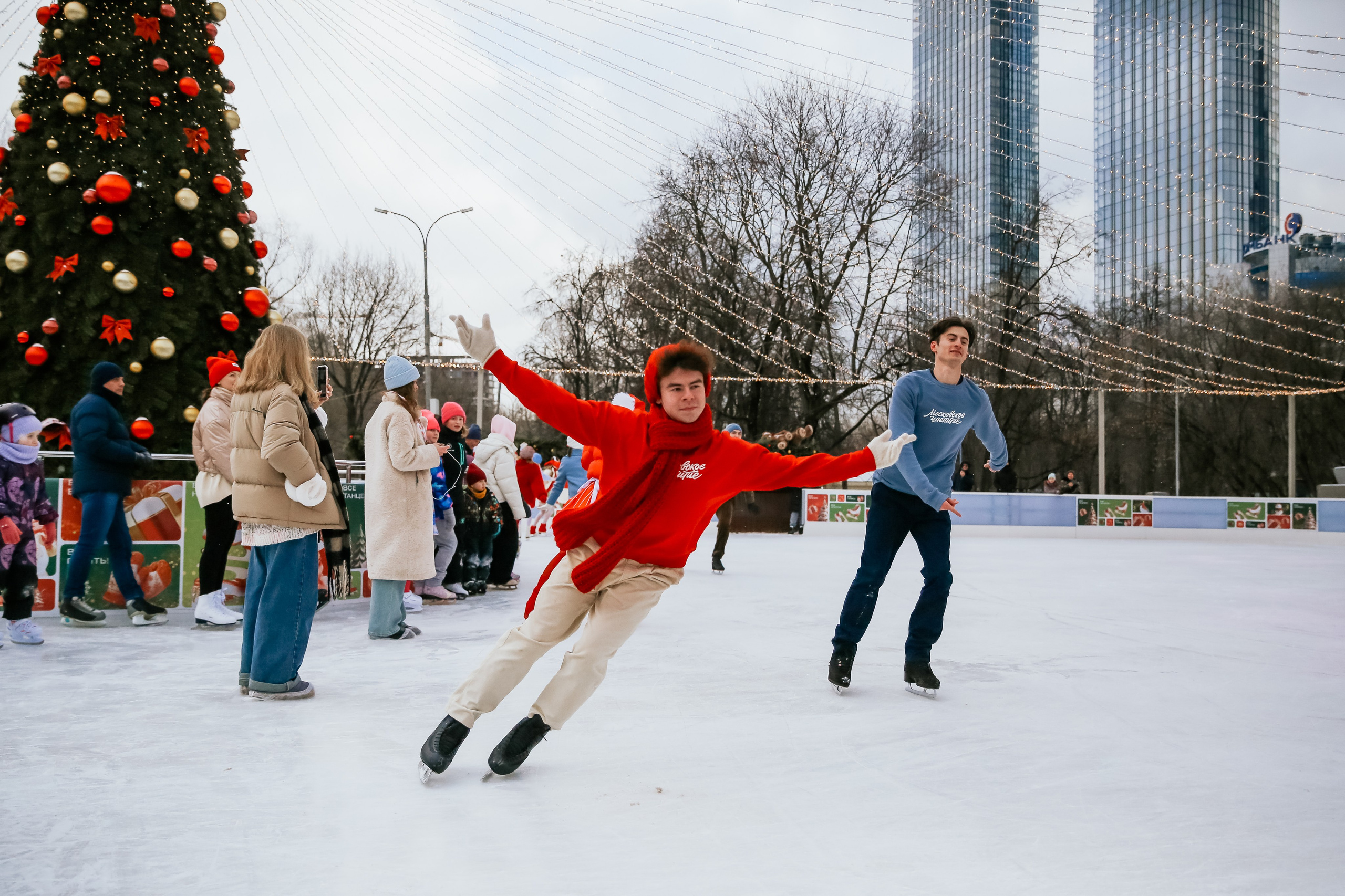 Ледовое шоу Сити каток Московское Чаепитие. Фотограф и видеограф Анна Домашенко