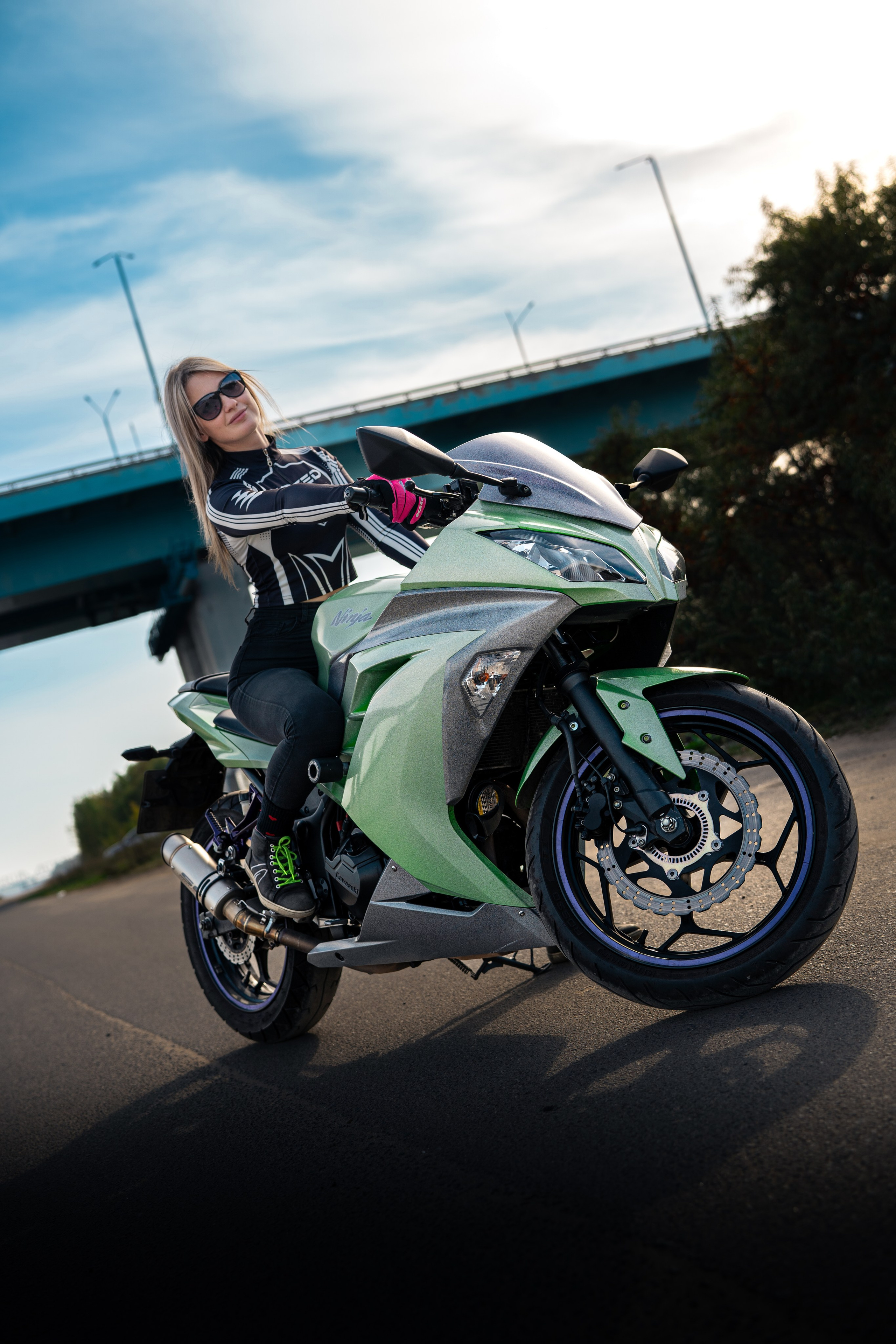 ОКСАНА & KAWASAKI NINJA. OZ Production