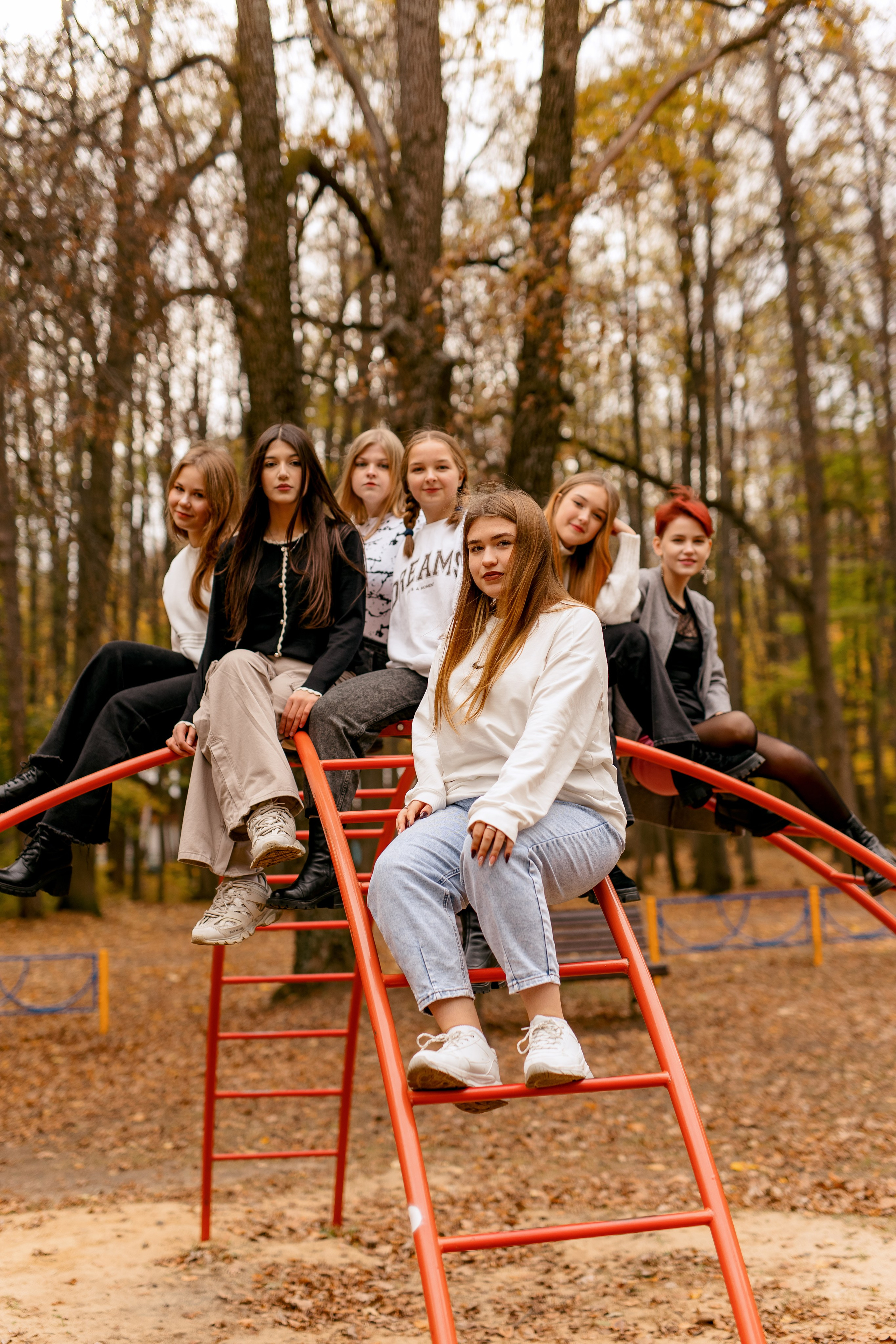 11 класс осенью в роще. Свадебный и семейный фотограф в Туле и области Маша Костина