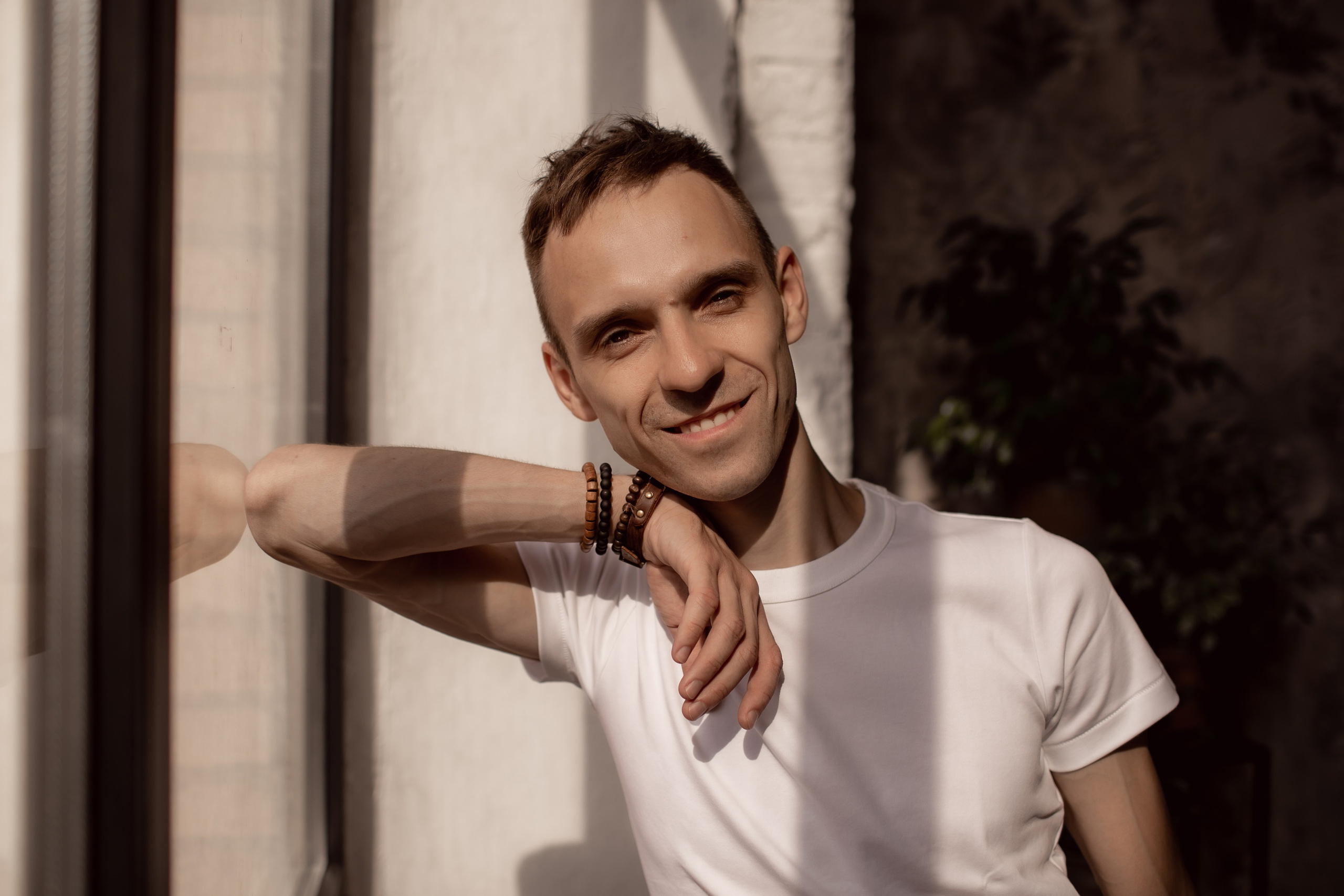 Валерия и Геннадий с крошкой. Семейный фотограф в Москве