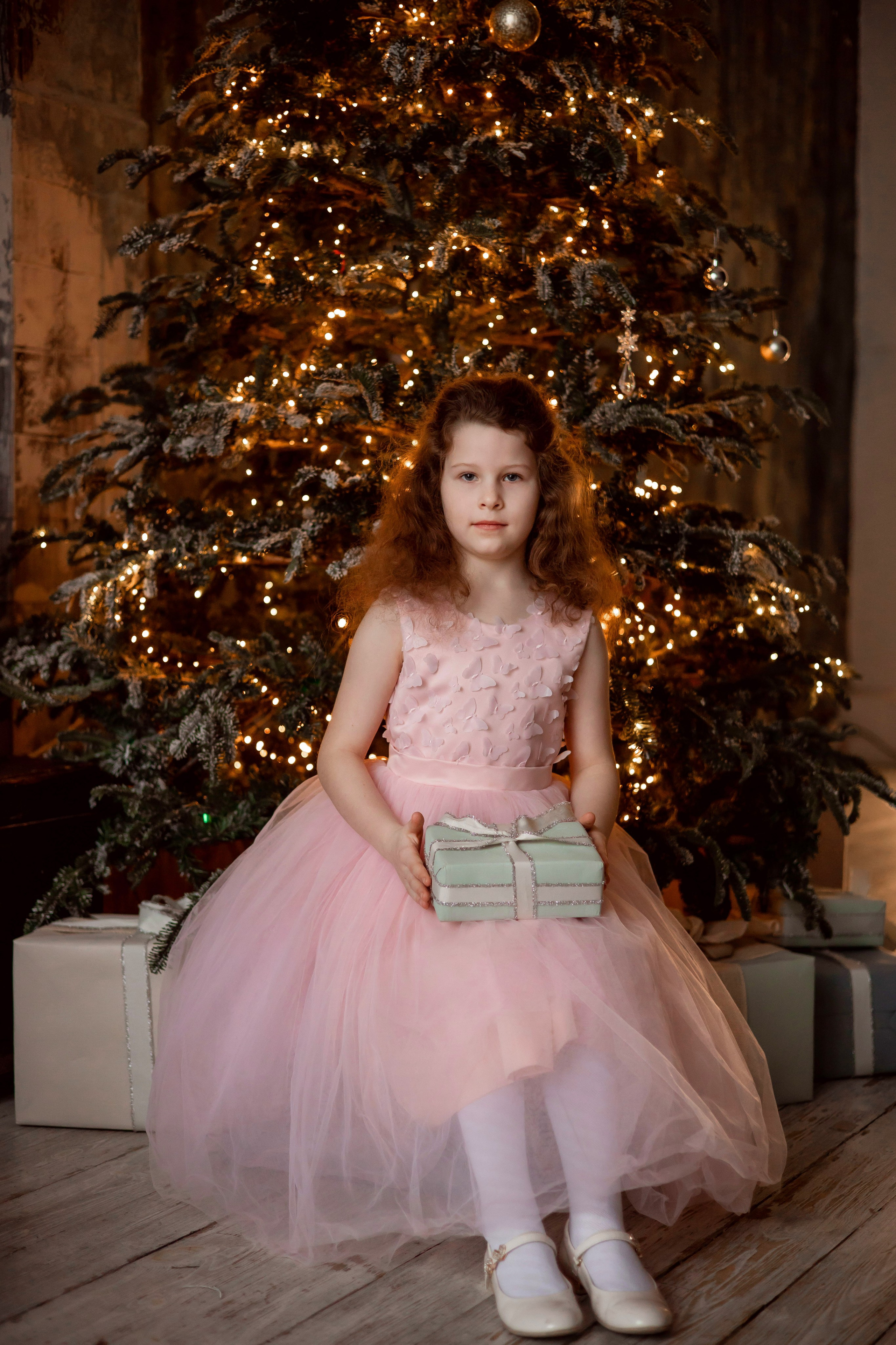 Новогодняя фотосессия для большой семьи. Семейный фотограф в Москве