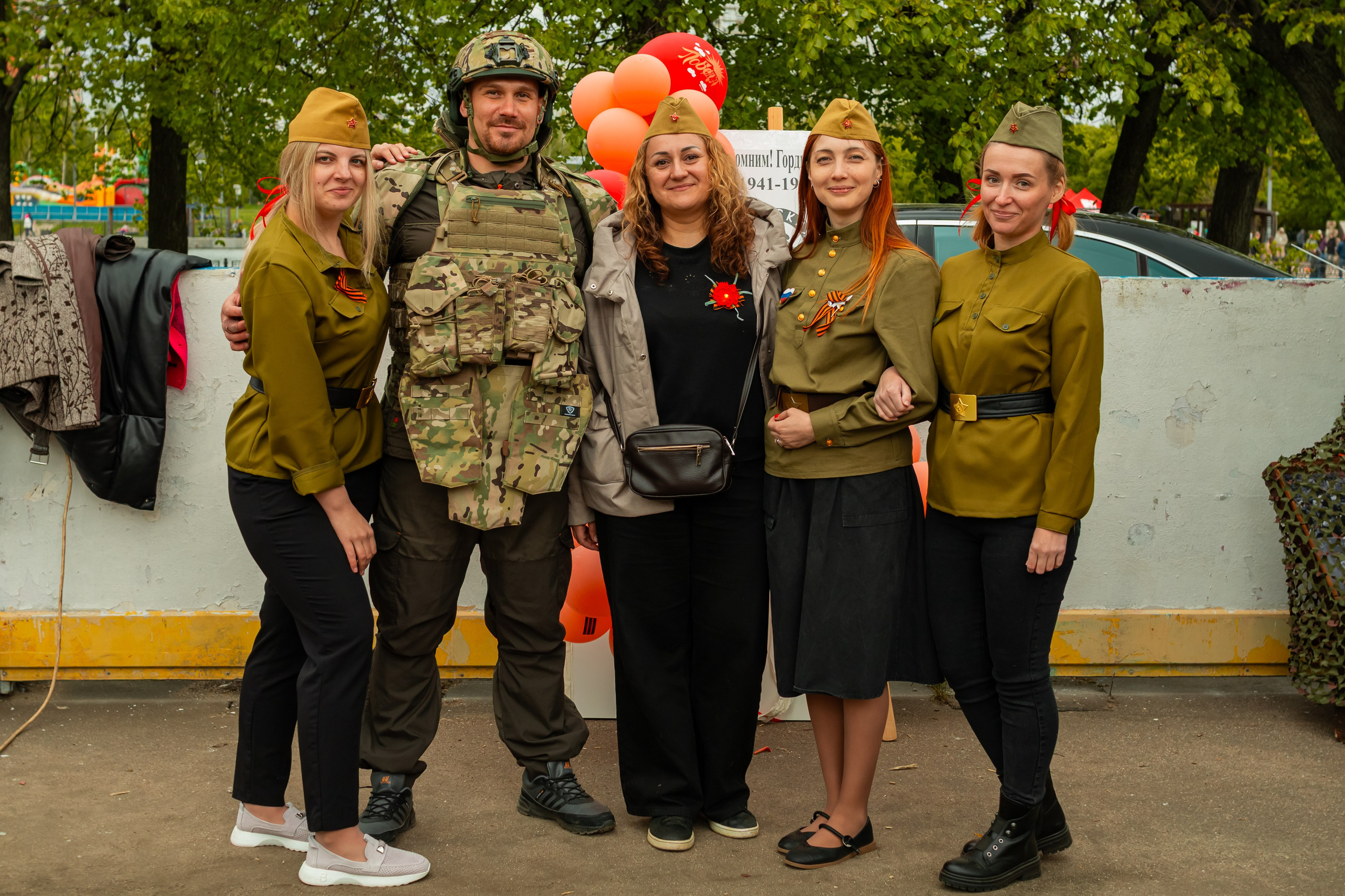 Репортаж с 9 мая 2025 года, День Победы! ВАО Москва. Фотограф Илья Варакин