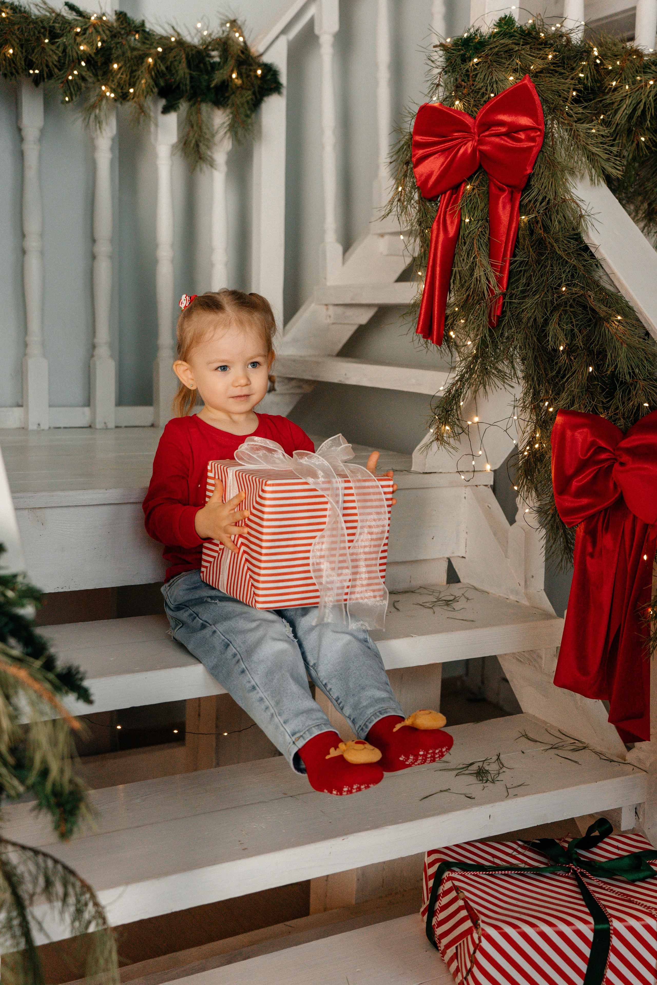 Семейная новогодняя история. Ваш семейный фотограф в Минске — Вика Трегубова