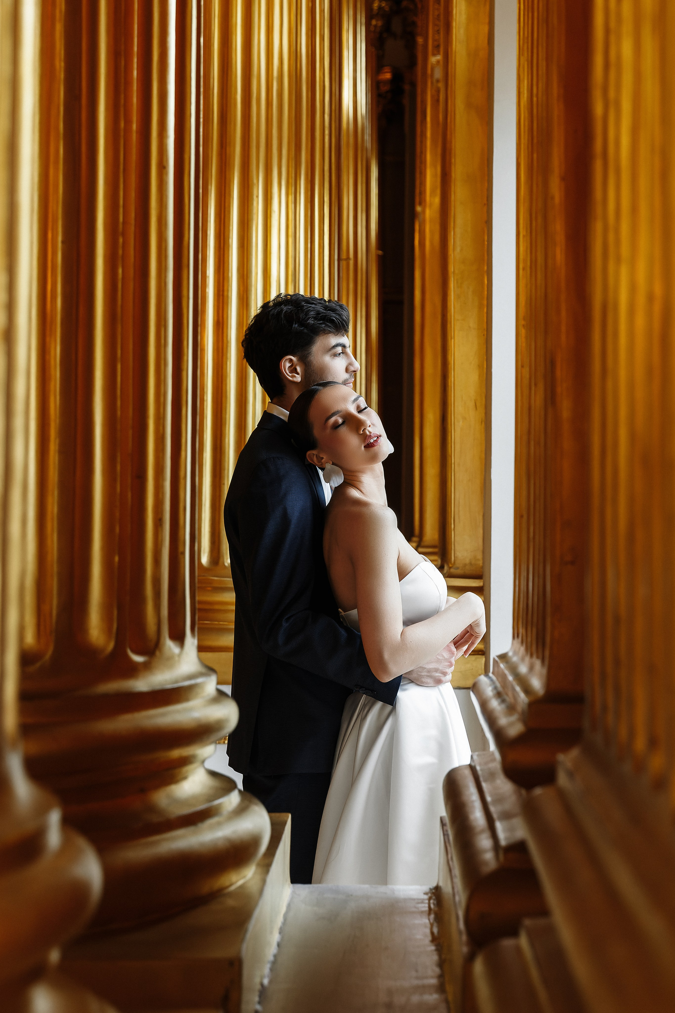 Свадьба в Эрмитаже. Свадебный и портретный фотограф в Санкт-Петербурге Анна Демьянова