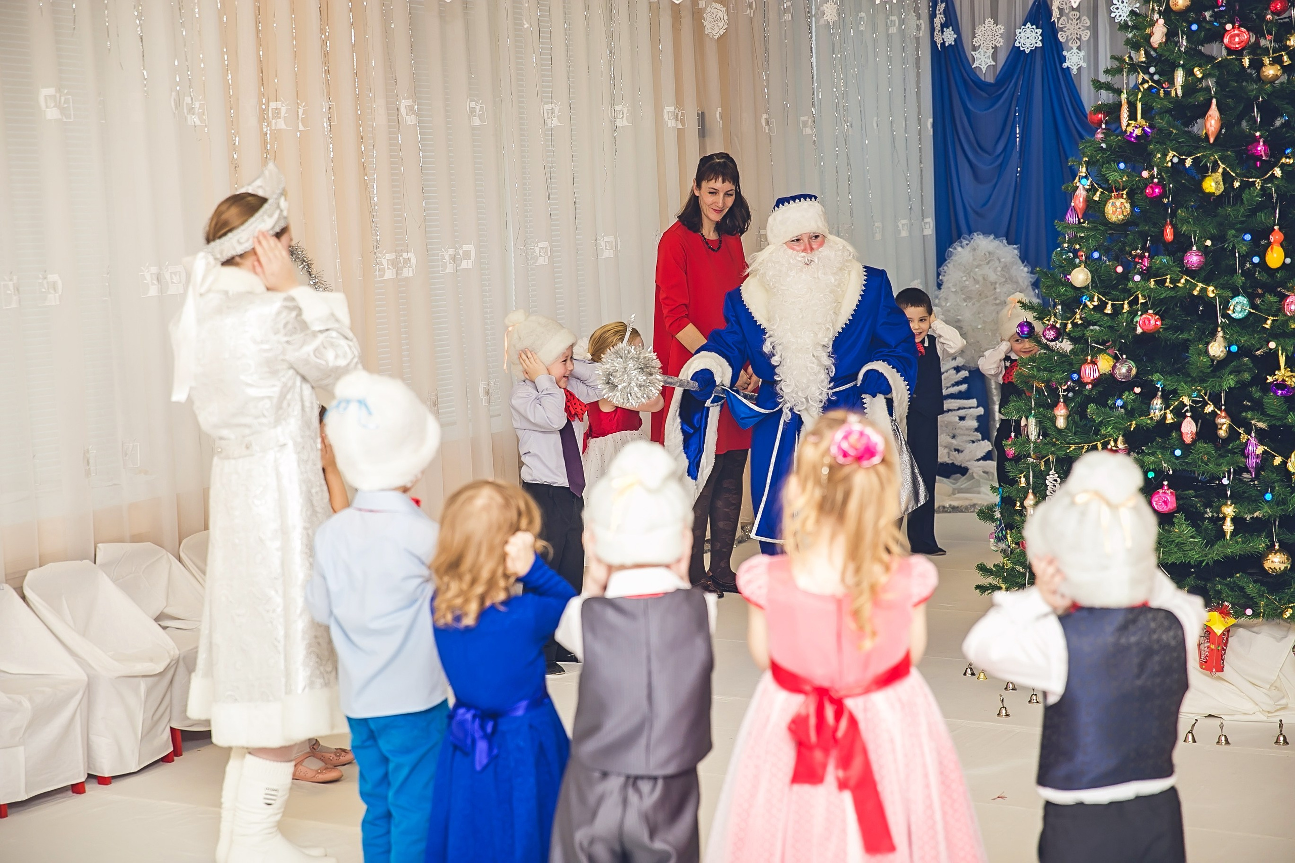 Новый год в саду. Семейный и детский фотограф в Нижнем Новгороде