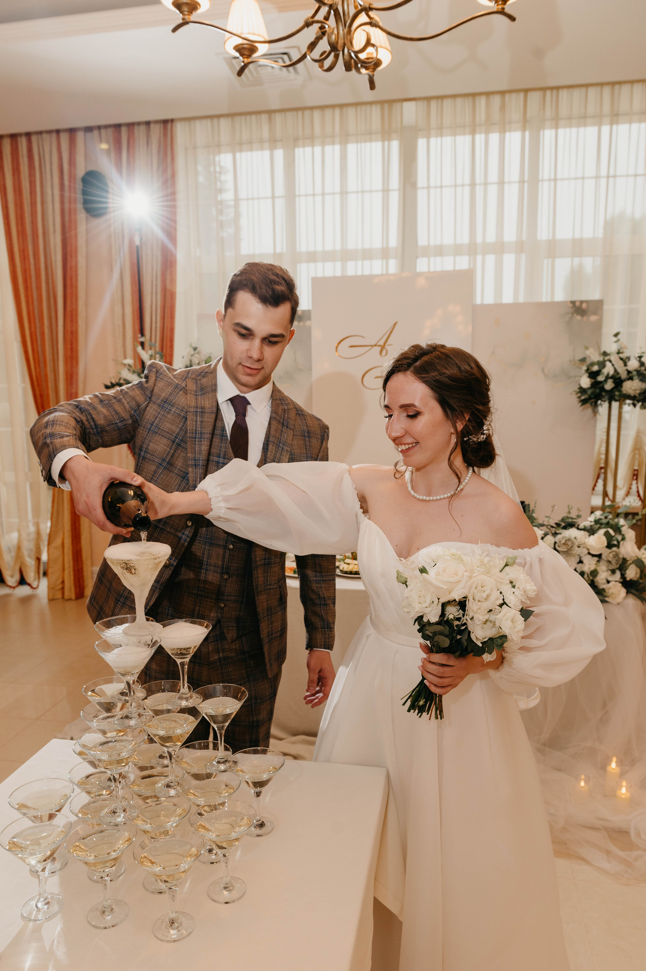 Антон и Настя. Свадебный фотограф Марина Жемчужникова в Москве и в Белгороде