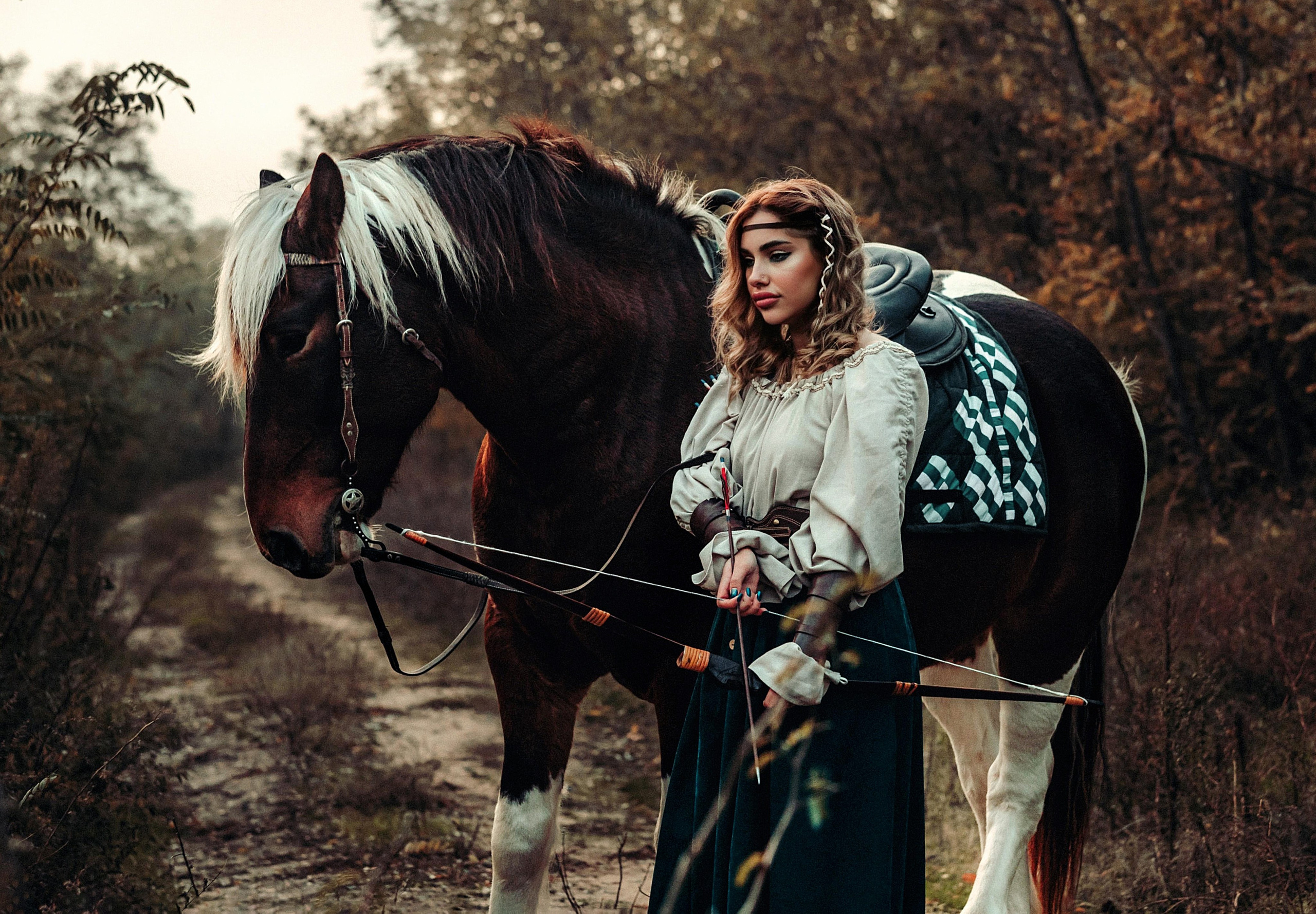 Лучница. Конный и театральный фотограф Анапа