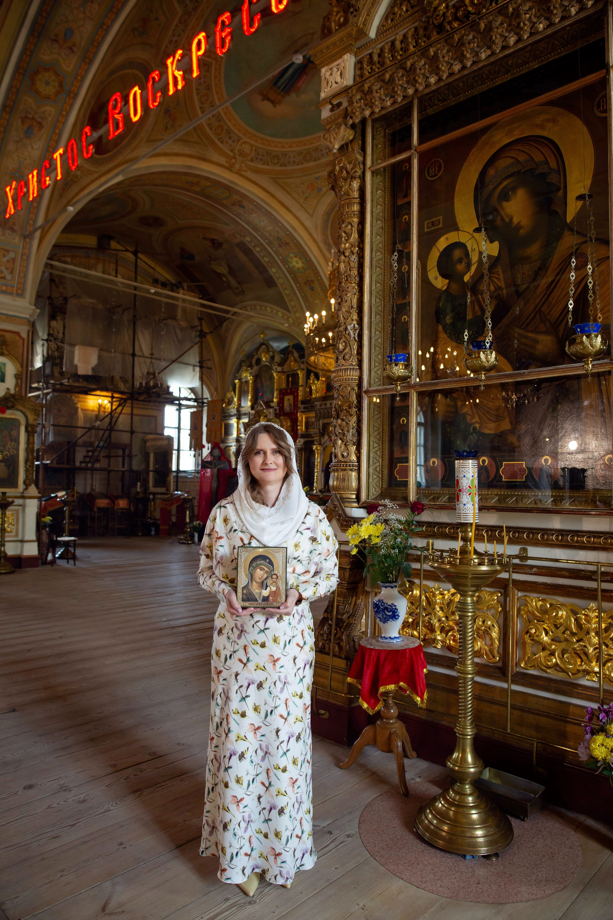 Венчание Сергей и Анна Воскресенский храм. Семейный и детский фотограф Анна Петракова