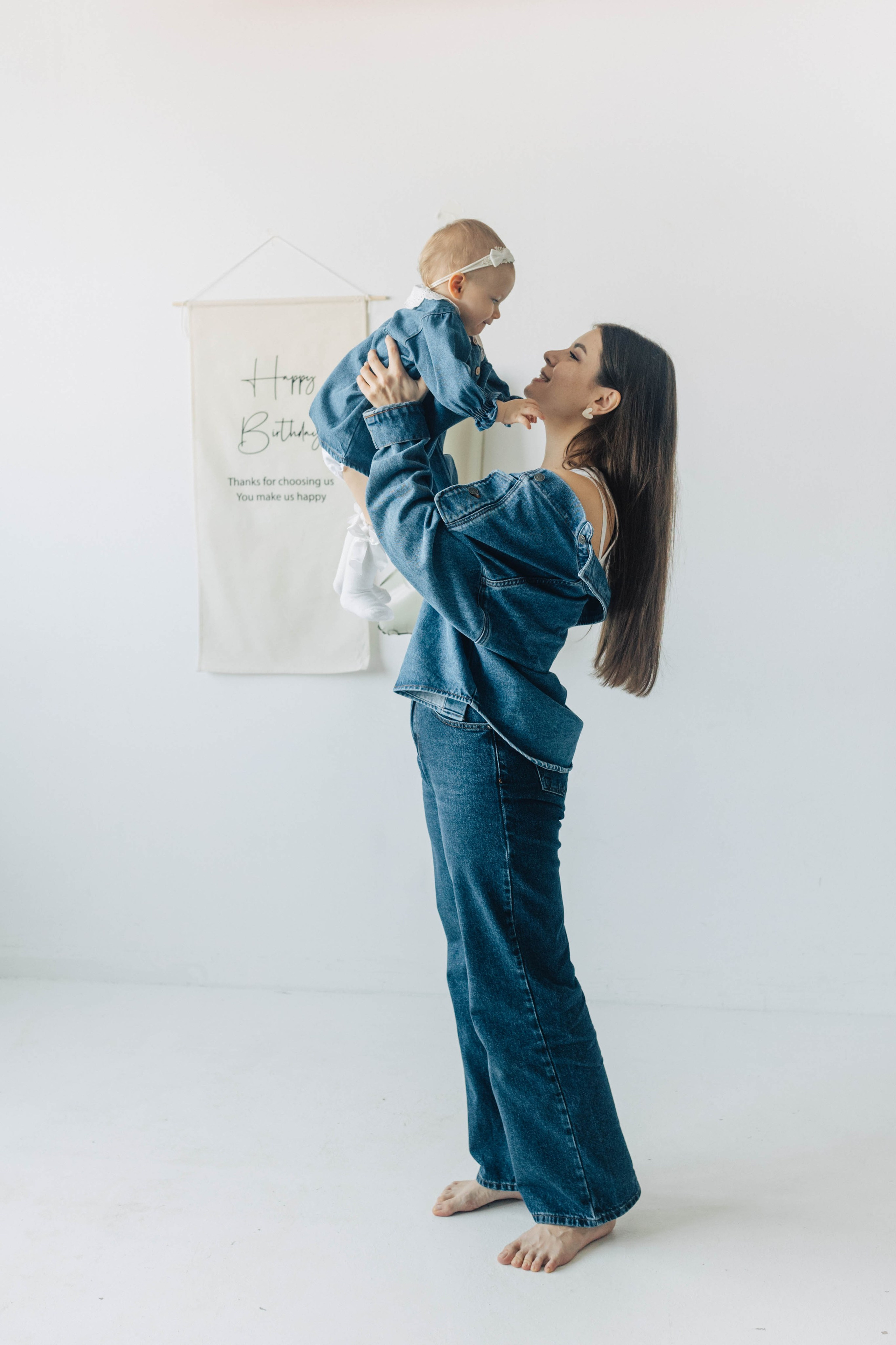 Семейные фото на годиках. Фотограф новорожденных Серпухов, Протвино, Москва I Марина Бурмистрова