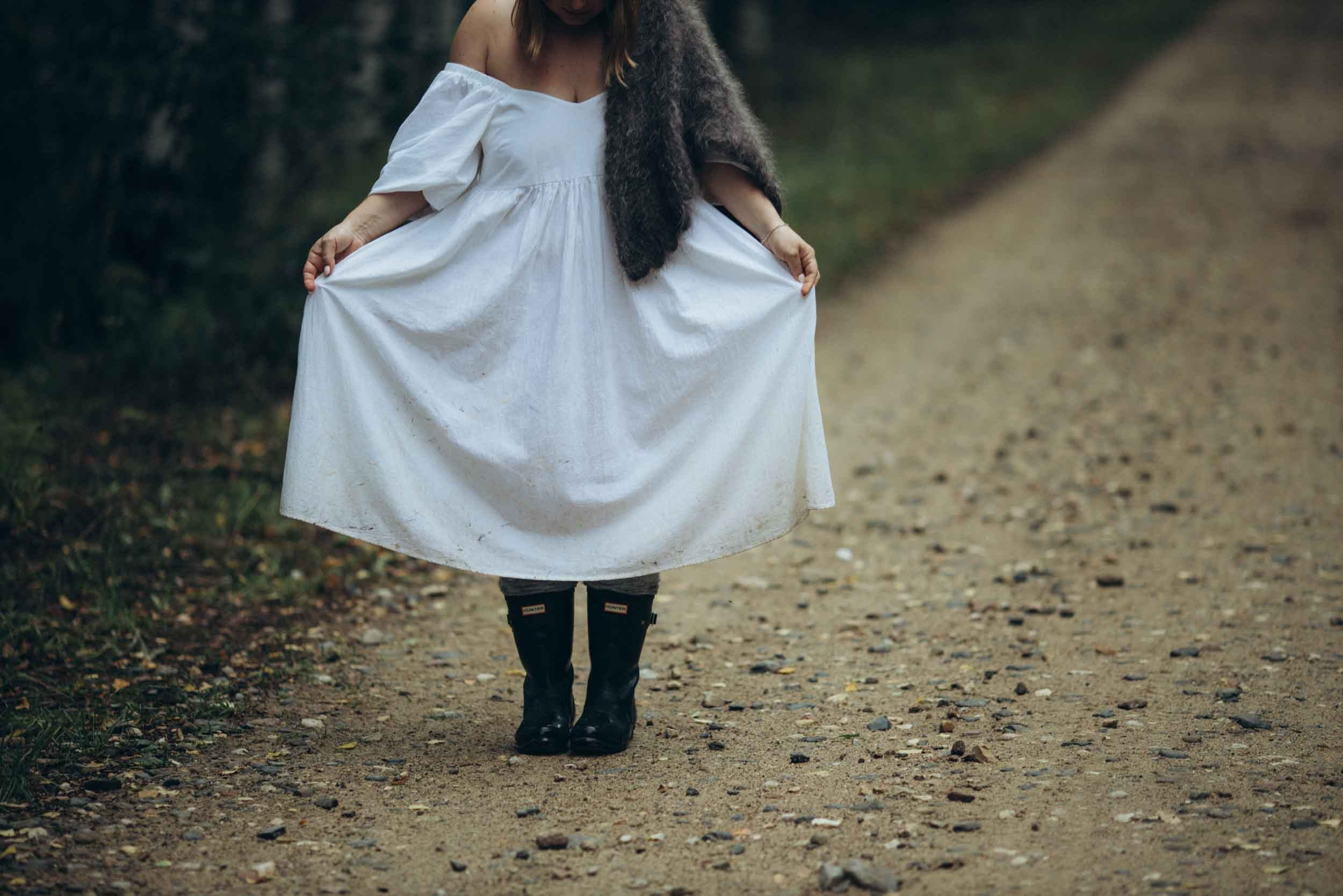 Портрет на болоте. Наталия Клевинскас портретный фотограф в Костроме