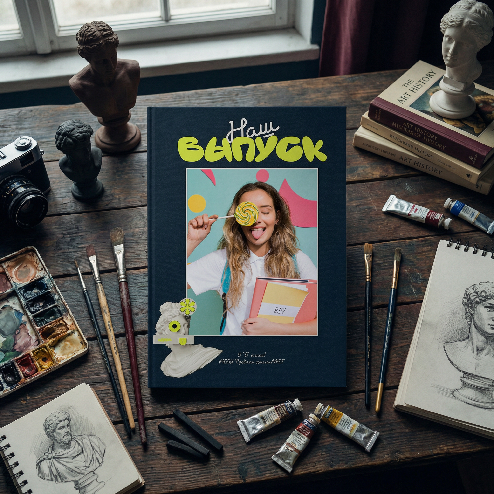 018 Art. Дизайны, psd шаблоны школьных и выпускных альбомов и обложек