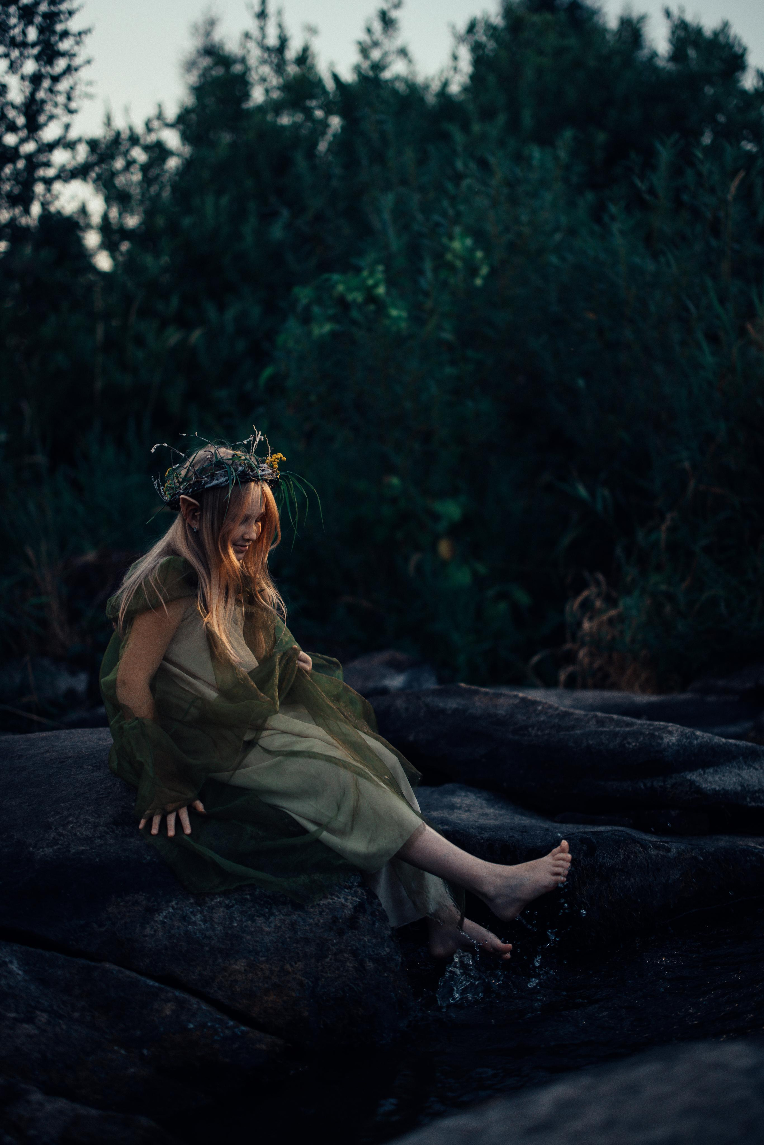 Маленький страж лесного ручейка. Портретный арт-фотограф в Екатеринбурге Алена Нестерова