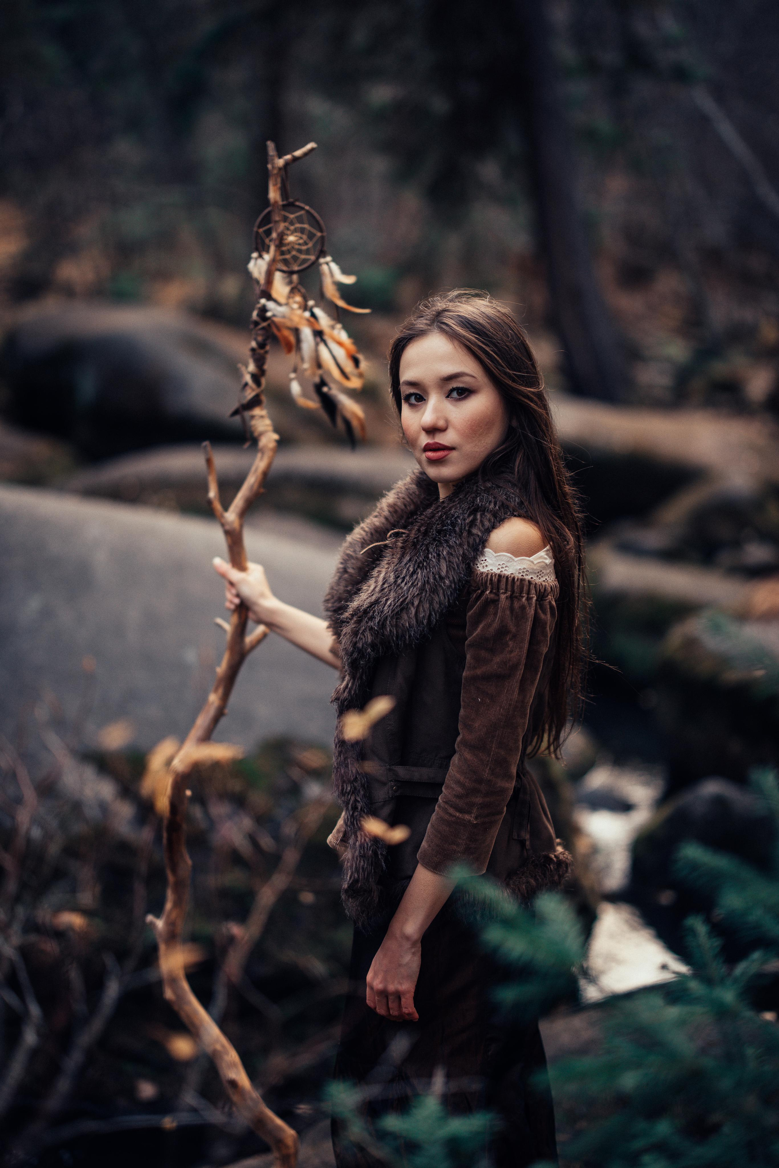 На краю леса. Портретный арт-фотограф в Екатеринбурге Алена Нестерова