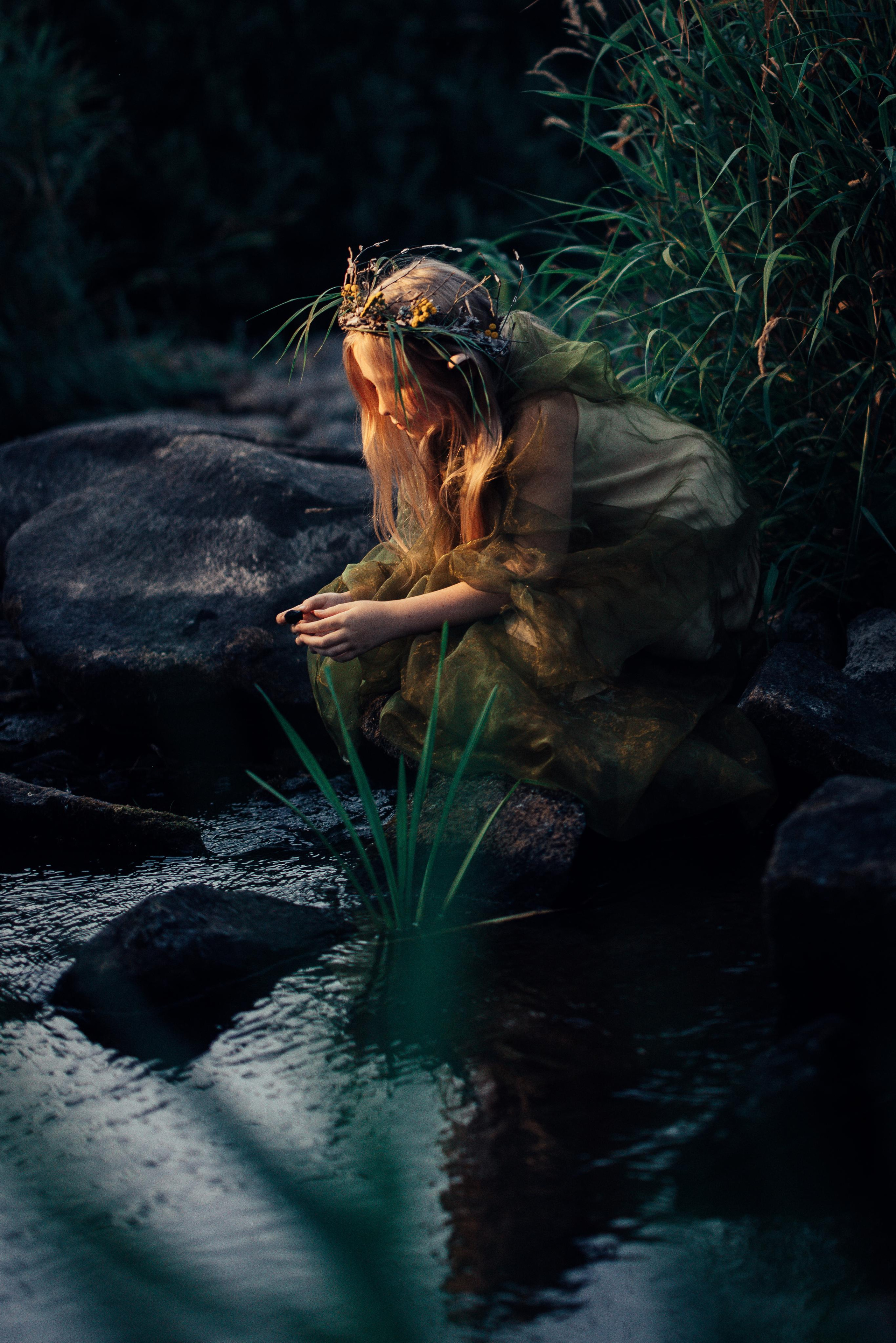Маленький страж лесного ручейка. Портретный арт-фотограф в Екатеринбурге Алена Нестерова