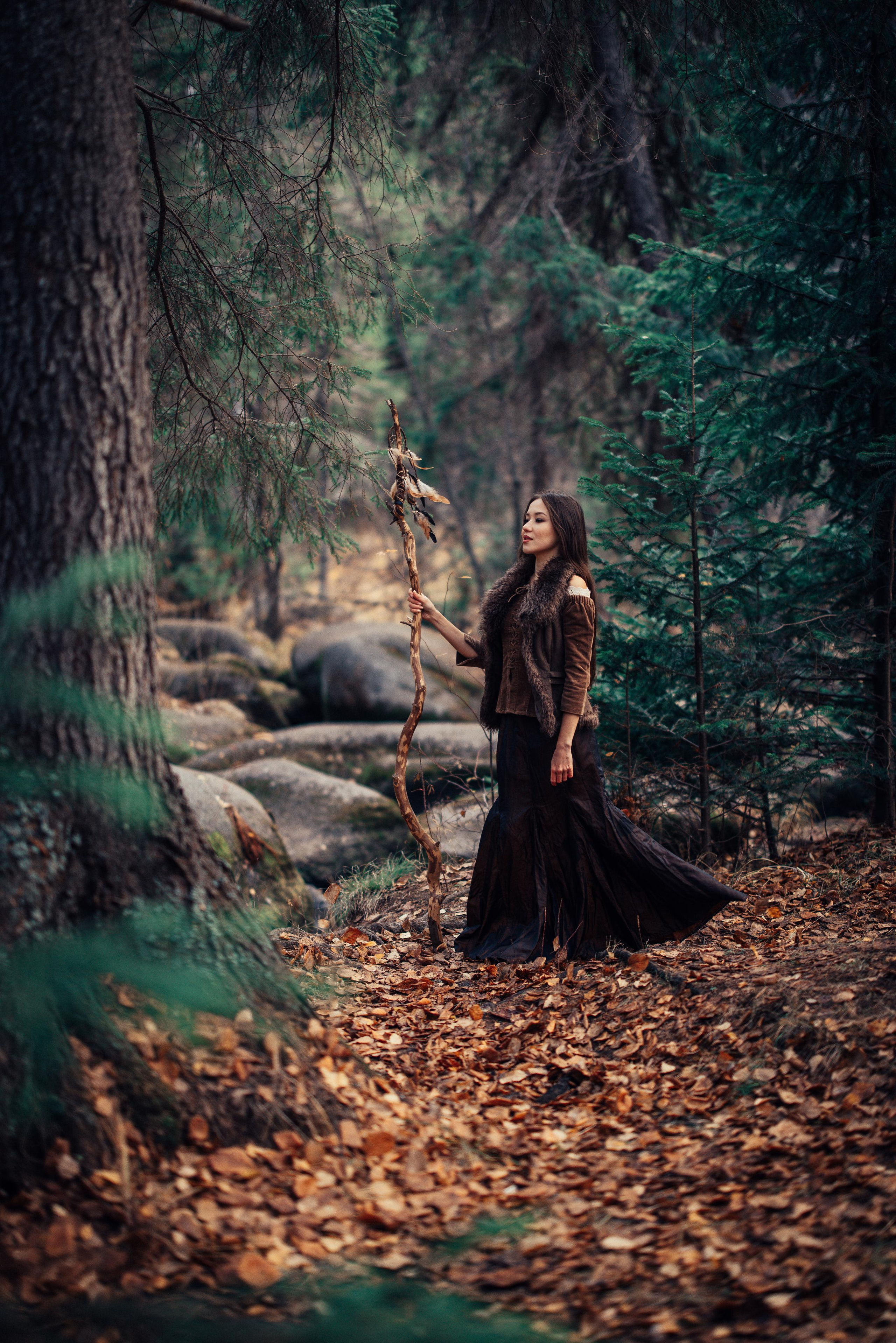 На краю леса. Портретный арт-фотограф в Екатеринбурге Алена Нестерова