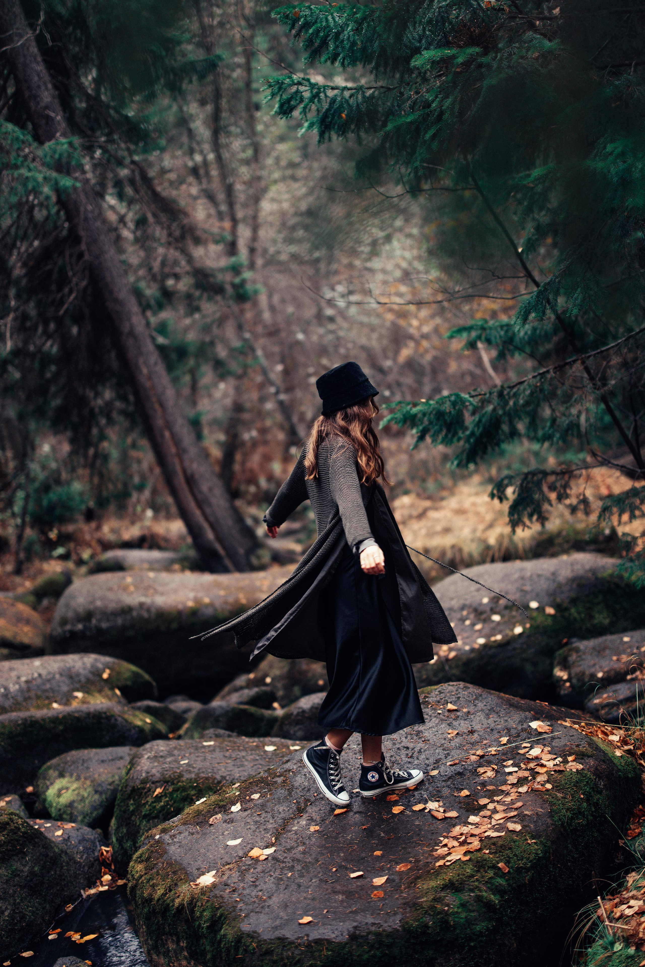 Аня и лес. Портретный арт-фотограф в Екатеринбурге Алена Нестерова