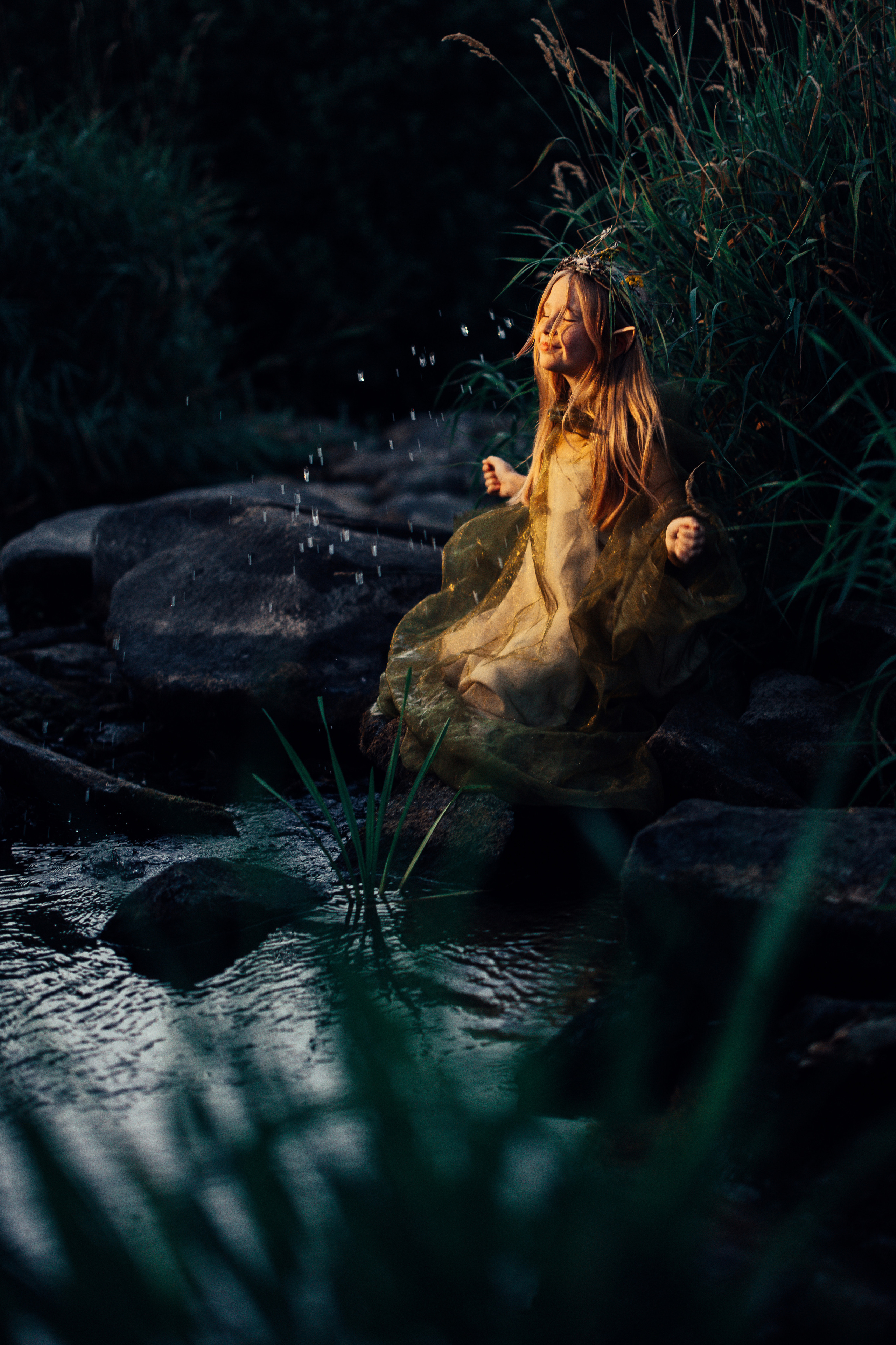 Маленький страж лесного ручейка. Портретный арт-фотограф в Екатеринбурге Алена Нестерова