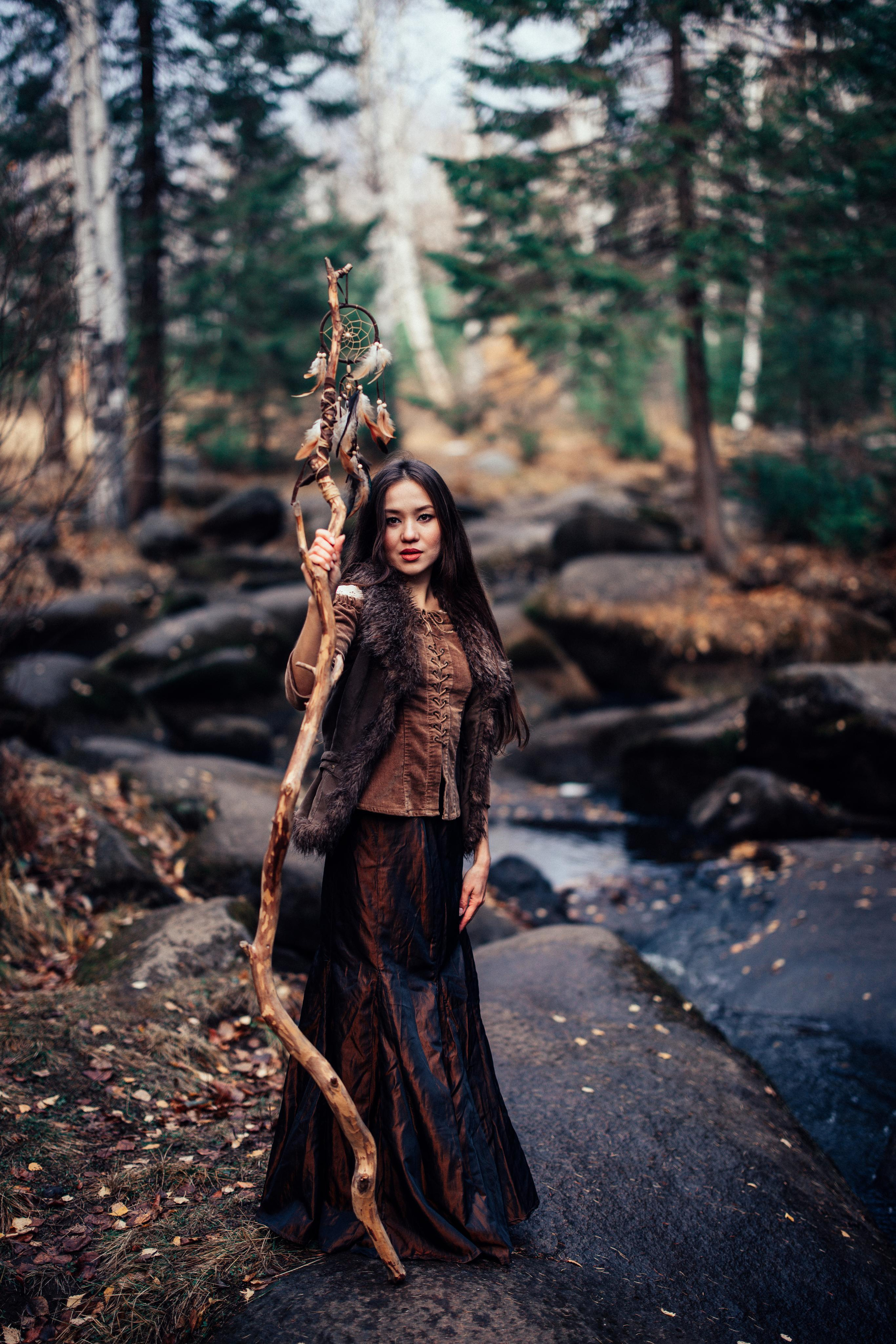 На краю леса. Портретный арт-фотограф в Екатеринбурге Алена Нестерова