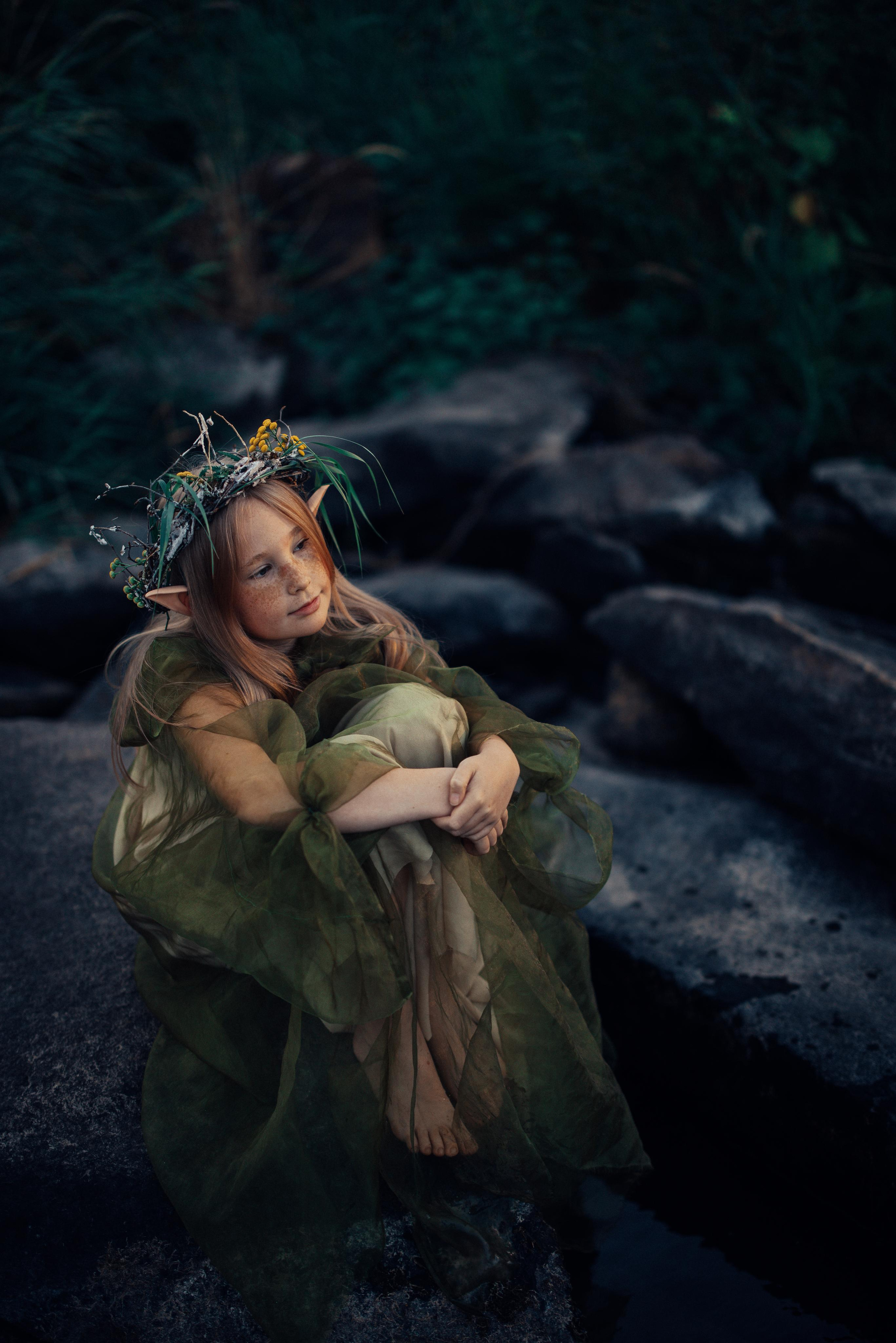 Маленький страж лесного ручейка. Портретный арт-фотограф в Екатеринбурге Алена Нестерова