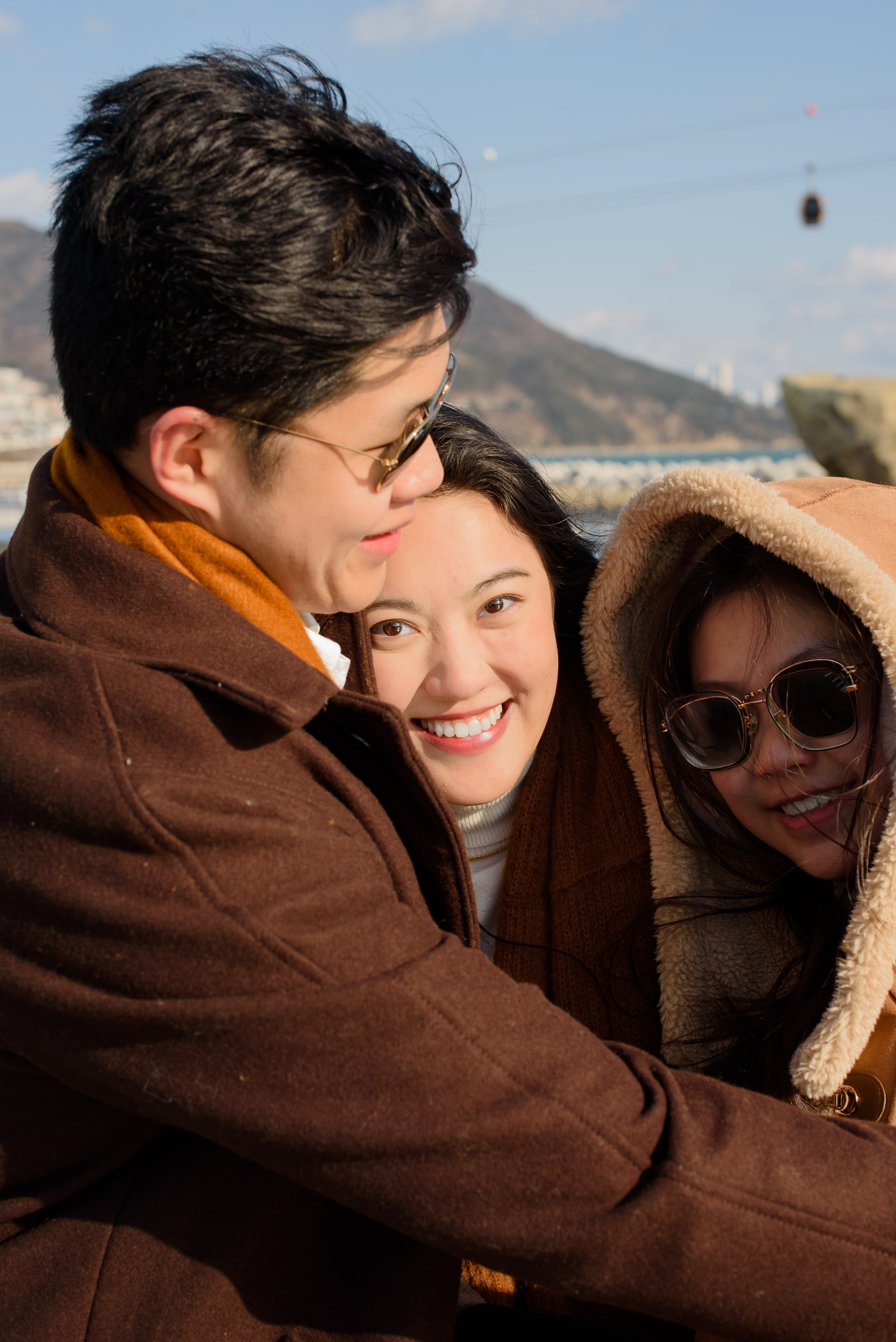 Family photoset on Songdo beach in Busan. Busan photographer | Фотограф Пусан