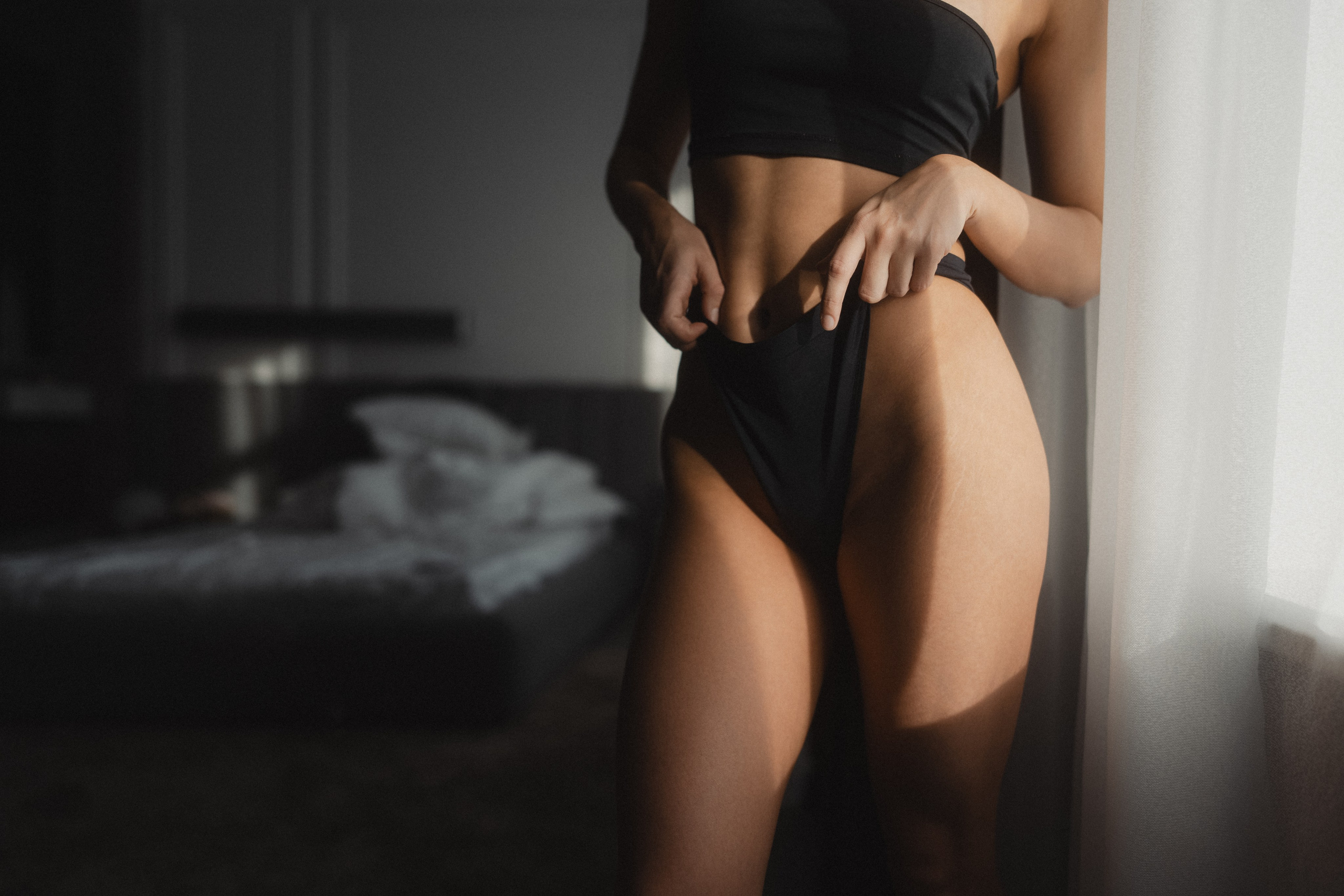 Фотосессия с Яной в апартаментах в Казани