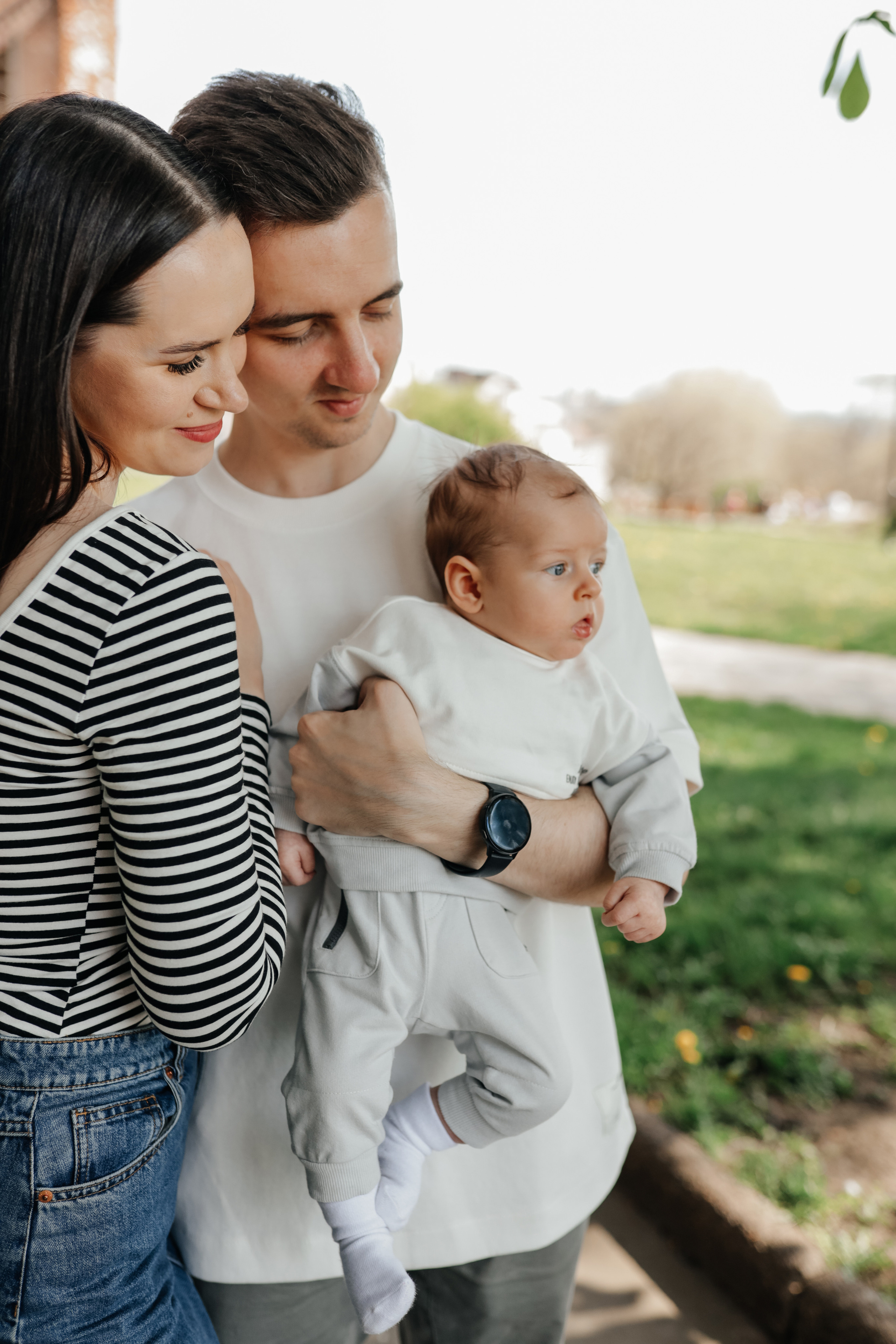 Счастье теперь втроем. Свадебный и семейный фотограф в Варшаве