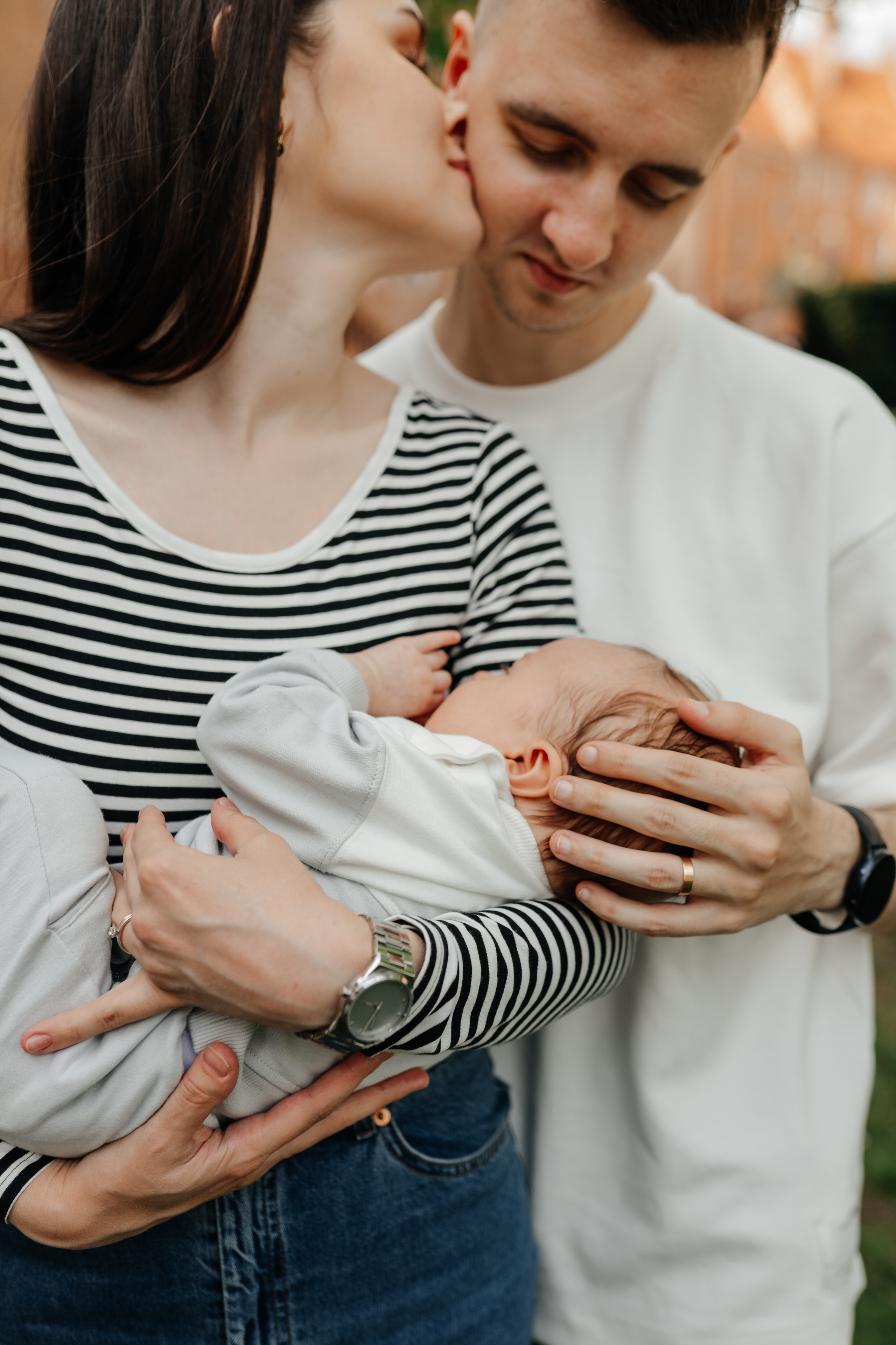 Счастье теперь втроем. Свадебный и семейный фотограф в Варшаве