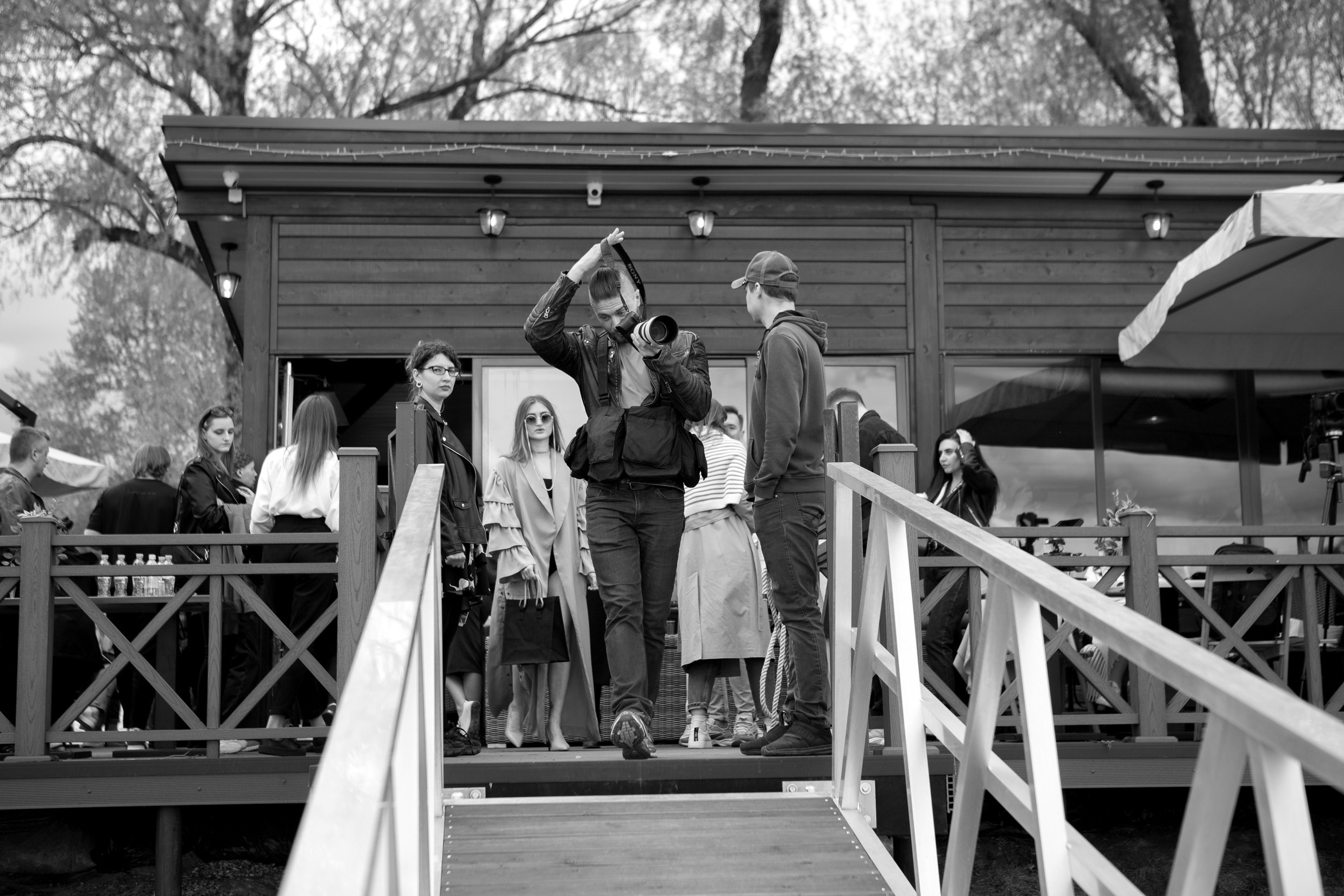 Показ на воде. Свадебный и портретный фотограф Москва