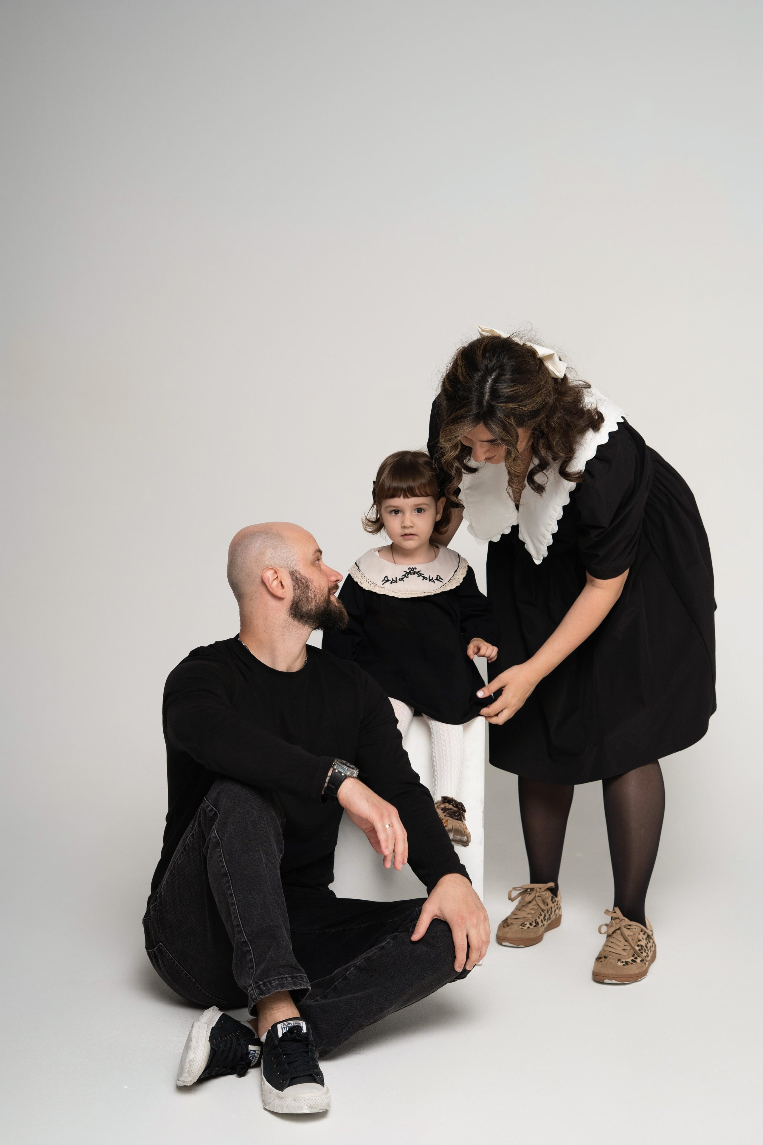 Семейная фотосессия в студии. Профессиональный Фотограф в Сочи Марина Ситкина