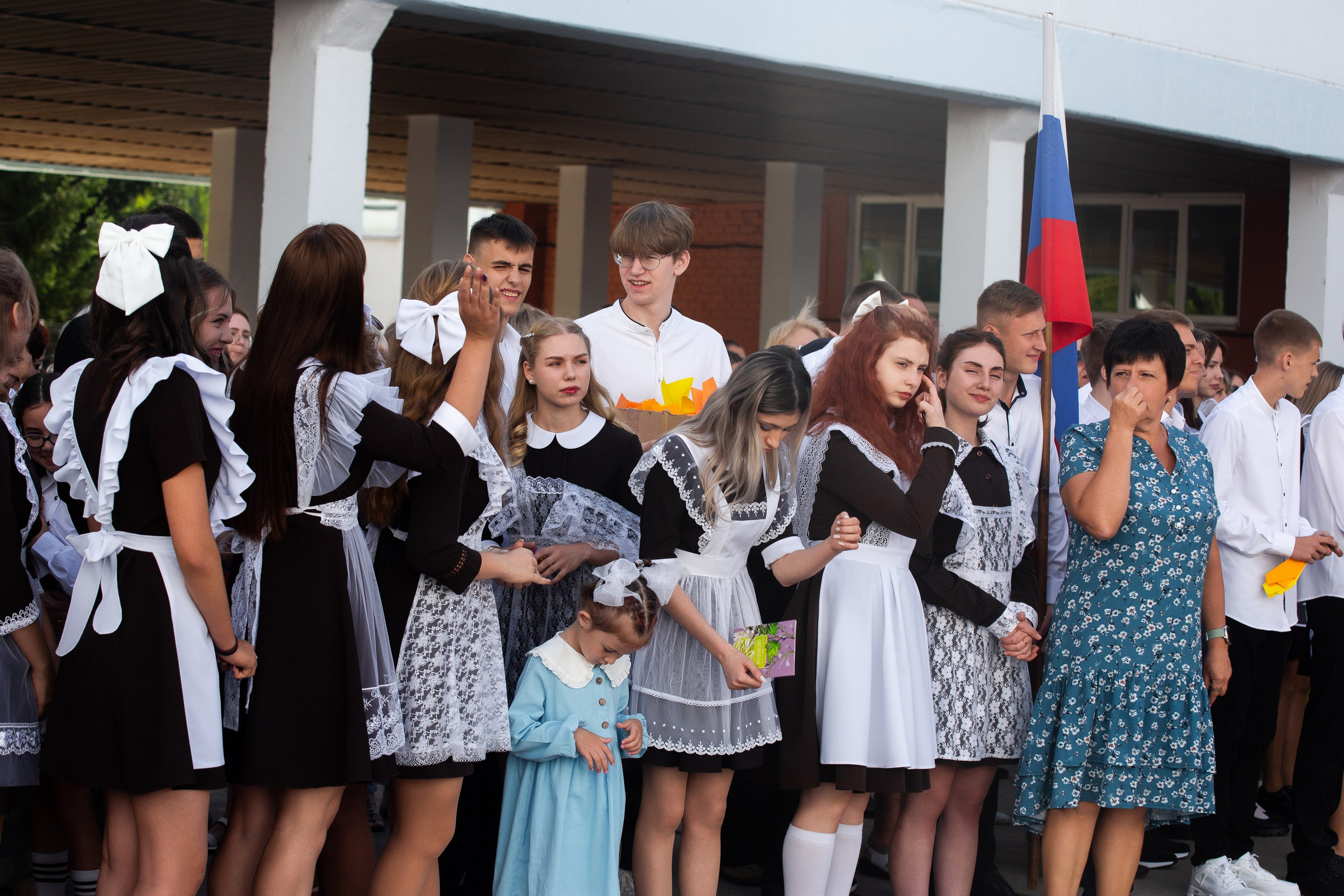 1 сентября 2023 г. 9 школа Мценск. Профессиональный фотограф в Мценске и Орловской области