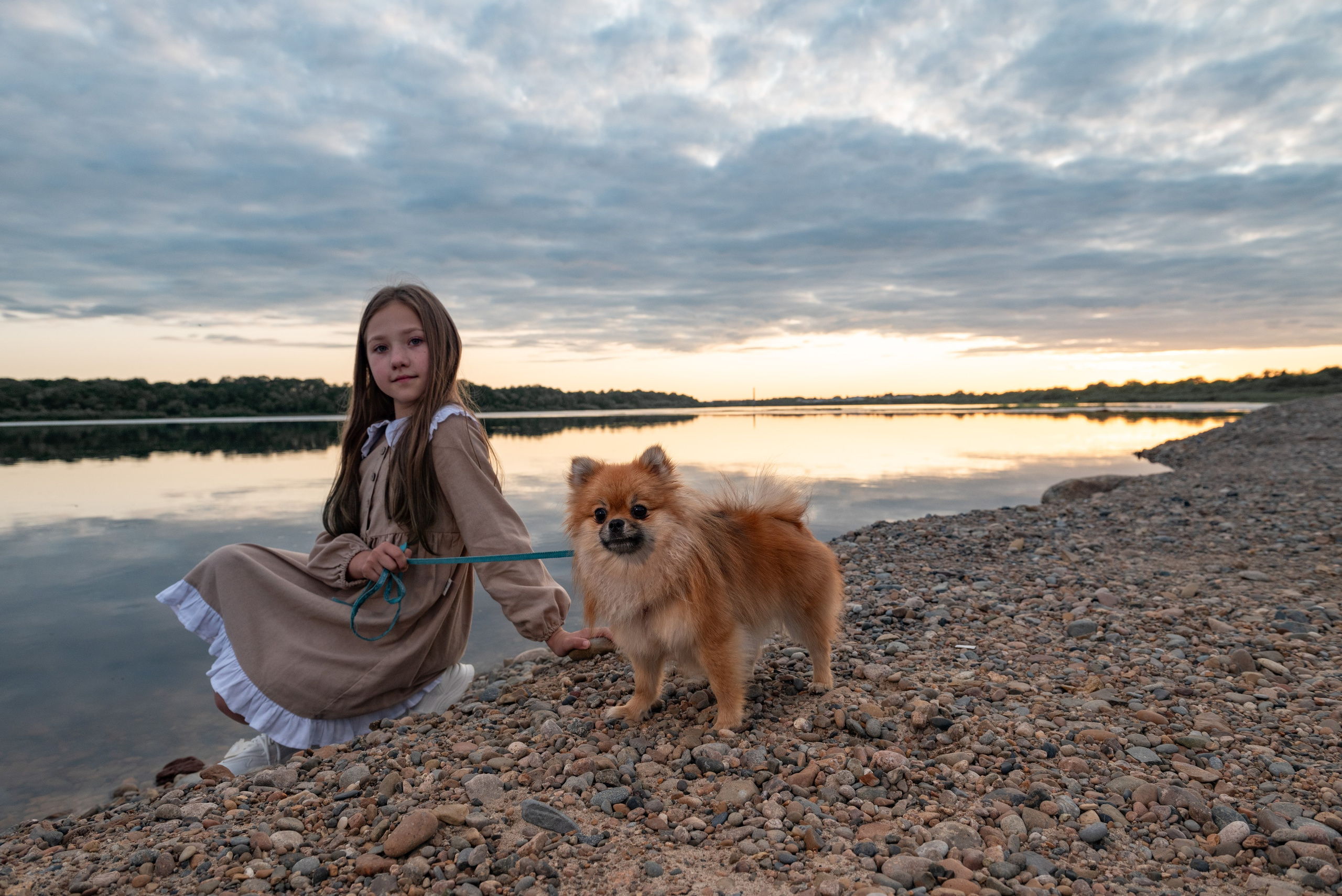 Фотопрогулка с собакой. Фотограф г. Москва