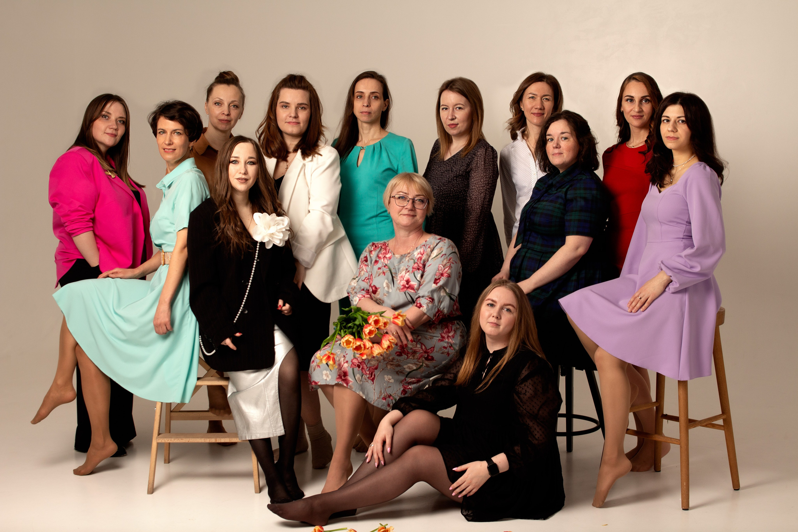 Коллективная съемка. Тютина Оля фотограф-ретушер Екатеринбург
