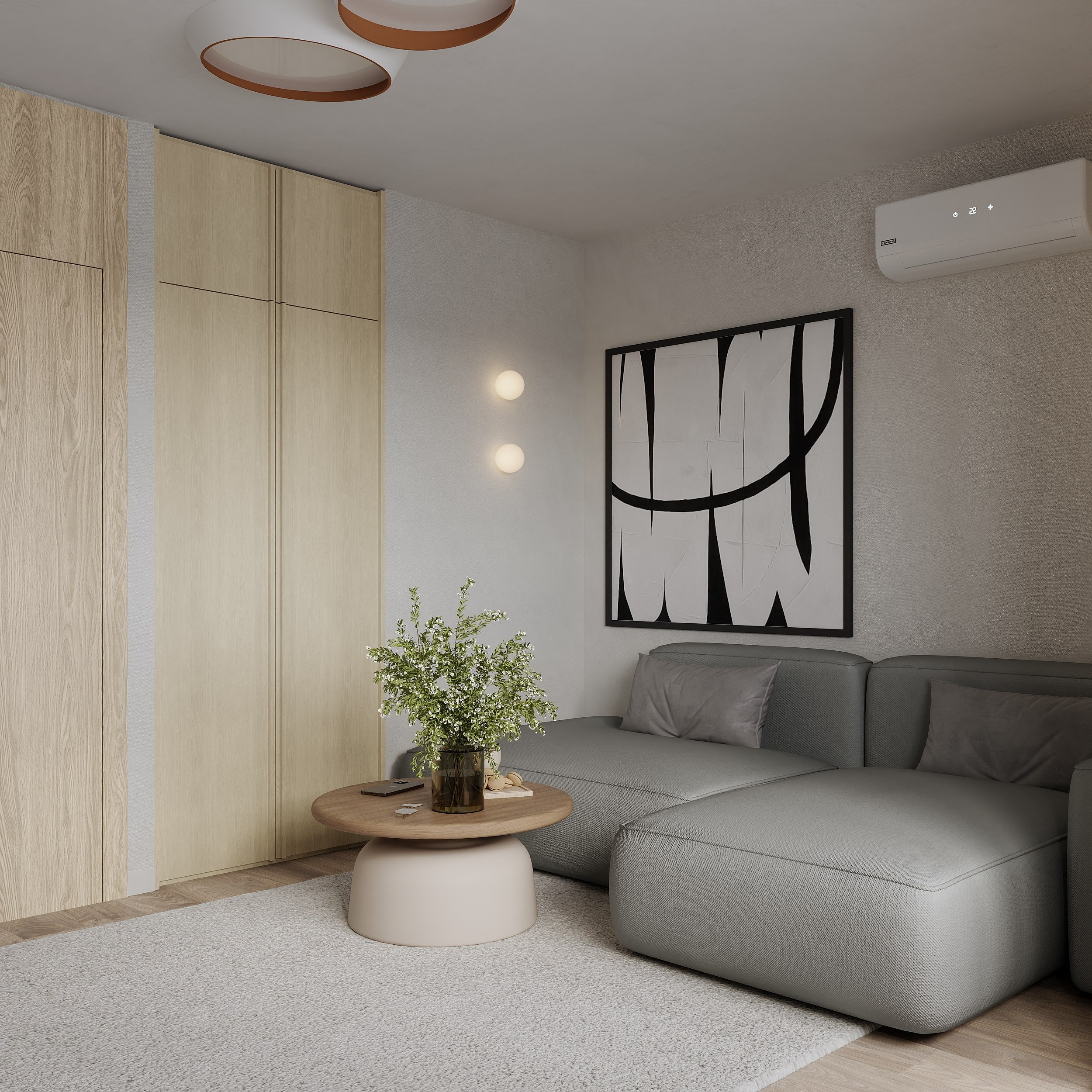 Квартира семьи Милюковых. 3D визуализатор в Москве Сердюк Владислав