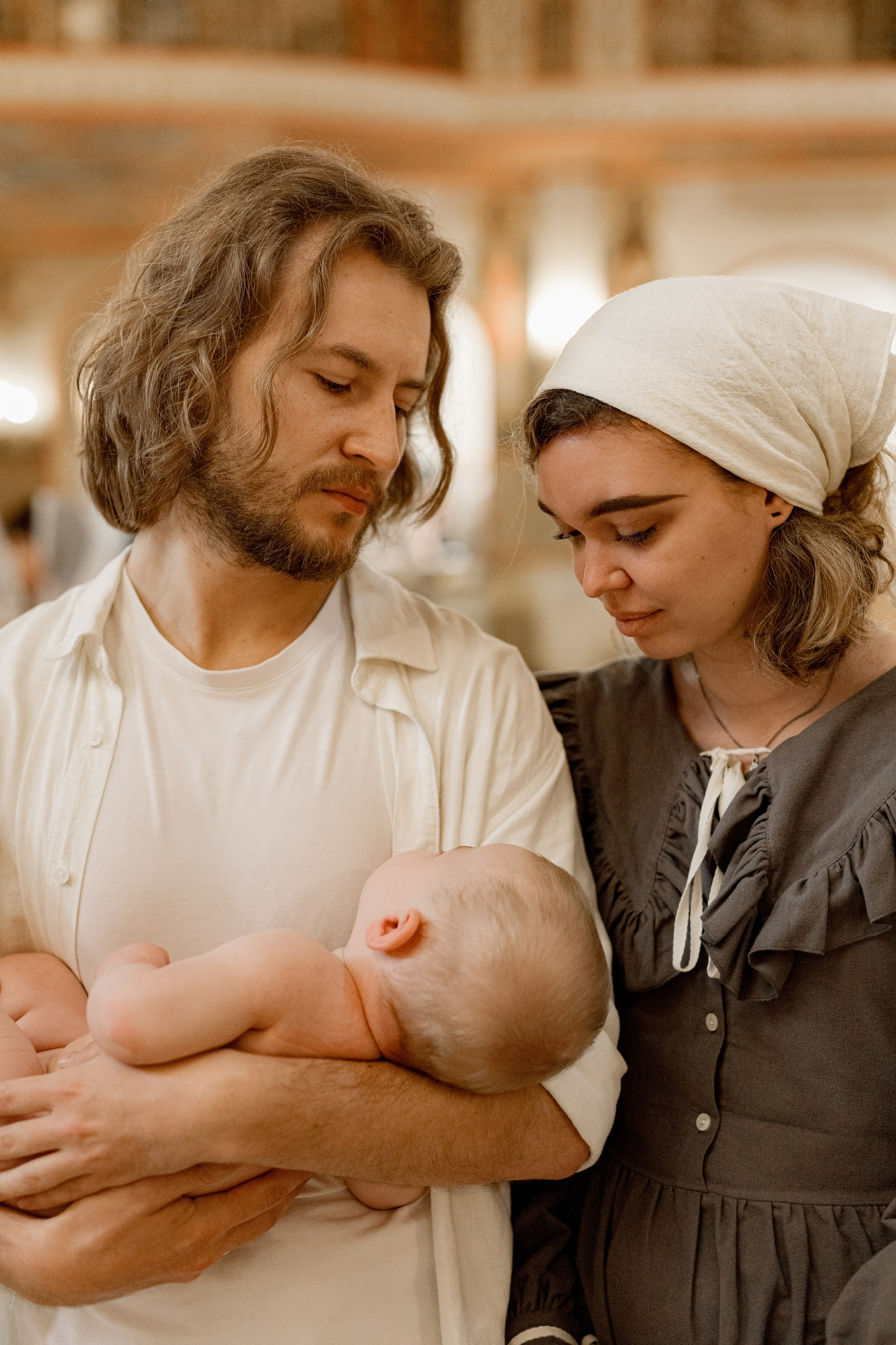 Таинство Крещения Веры. Фотограф новорождённых Newborn Москва