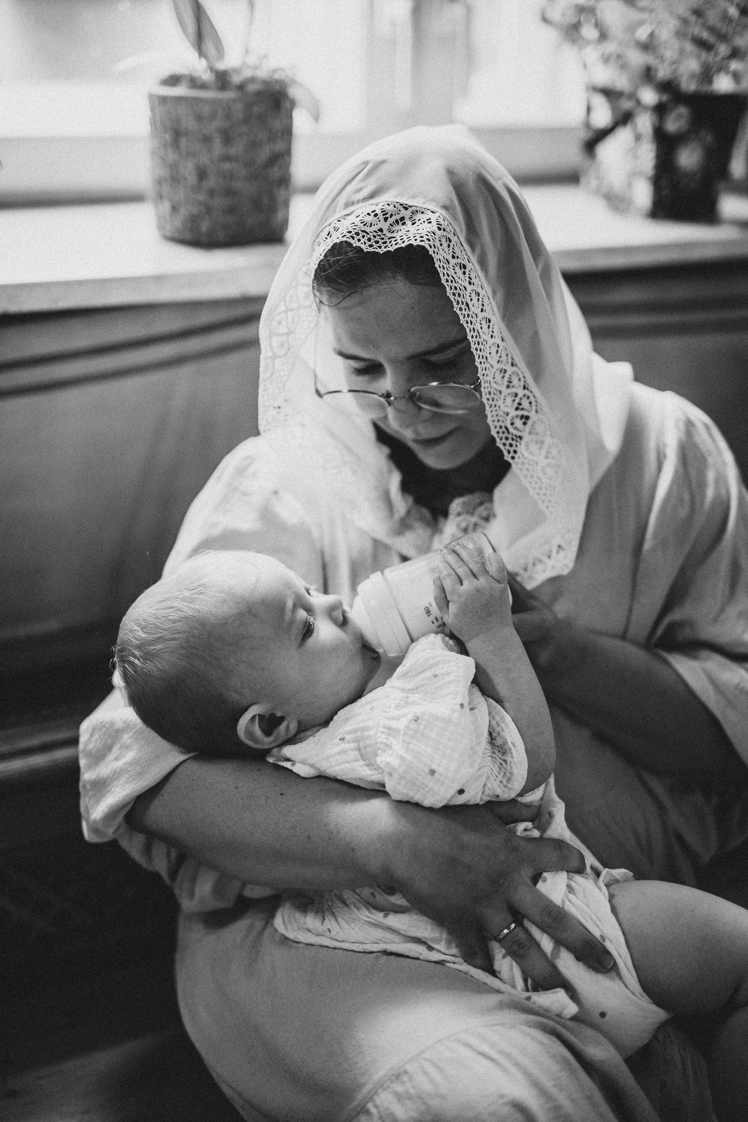 Таинство Крещения Веры. Фотограф новорождённых Newborn Москва