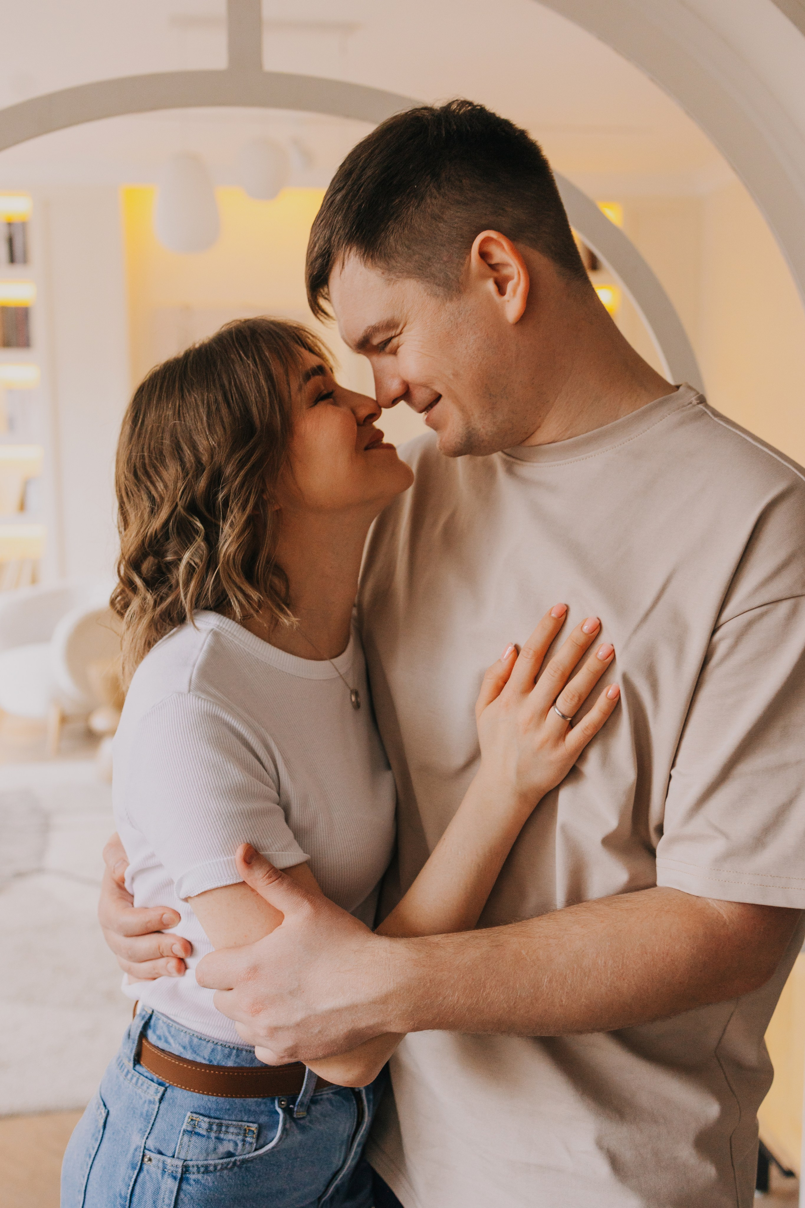 Большая семья. Домашняя фотосессия