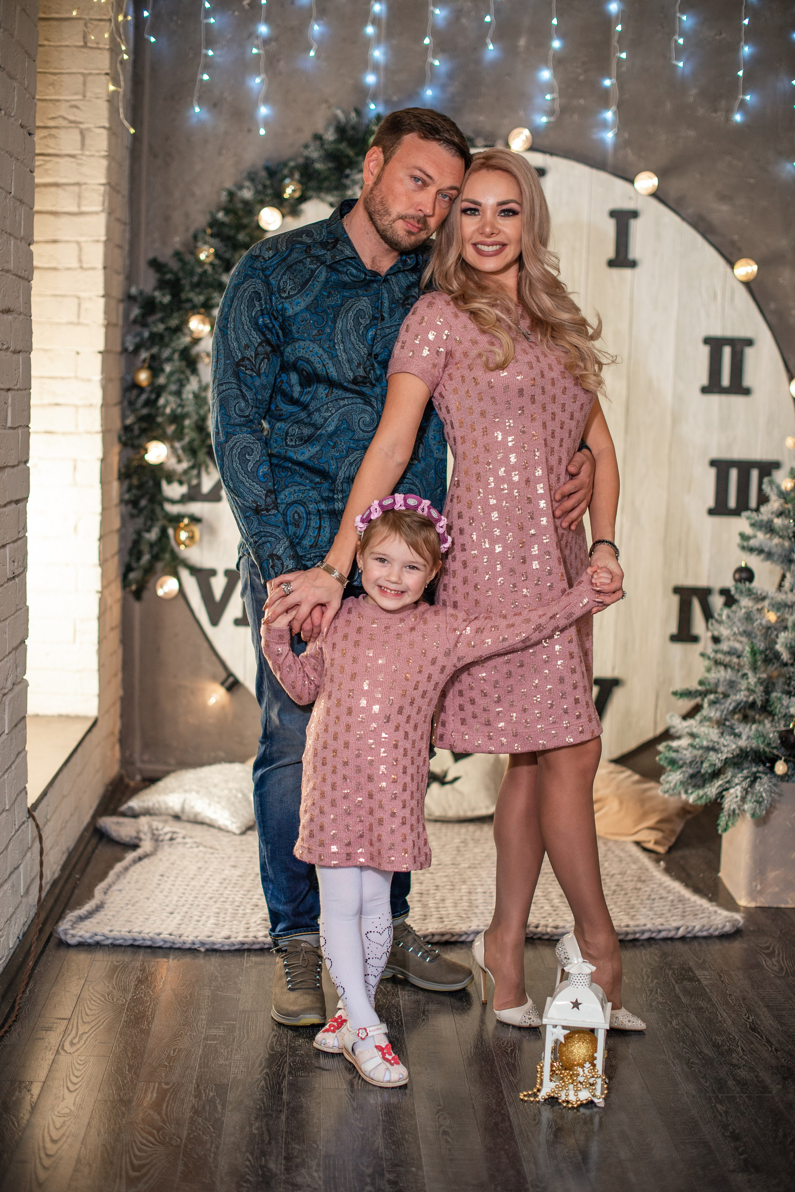 Новогодние студийные съемки. Семейный и детский фотограф Анапа