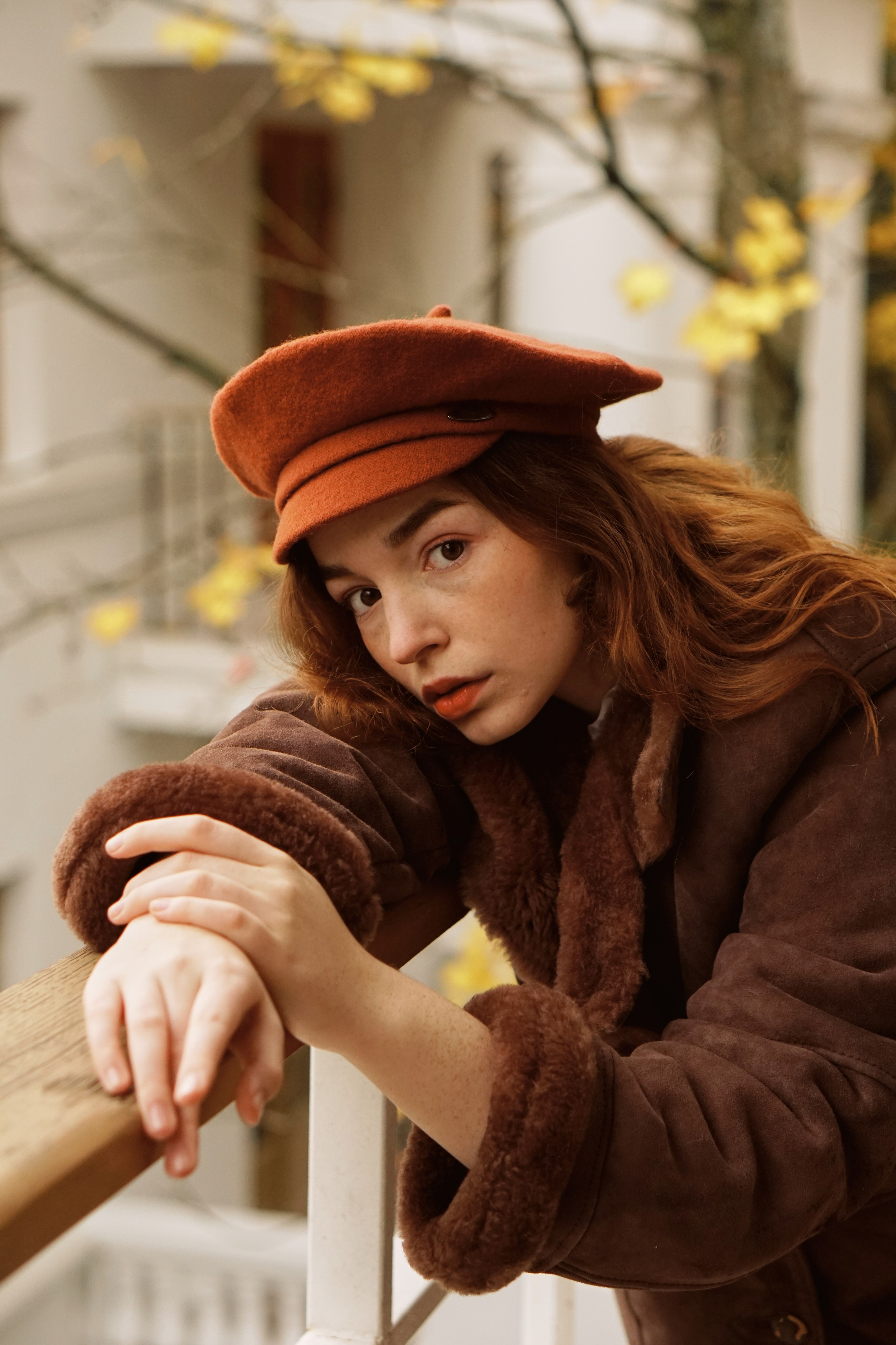 Лиза — Переделкино осеннее. Фотограф Москва — Полина Робин