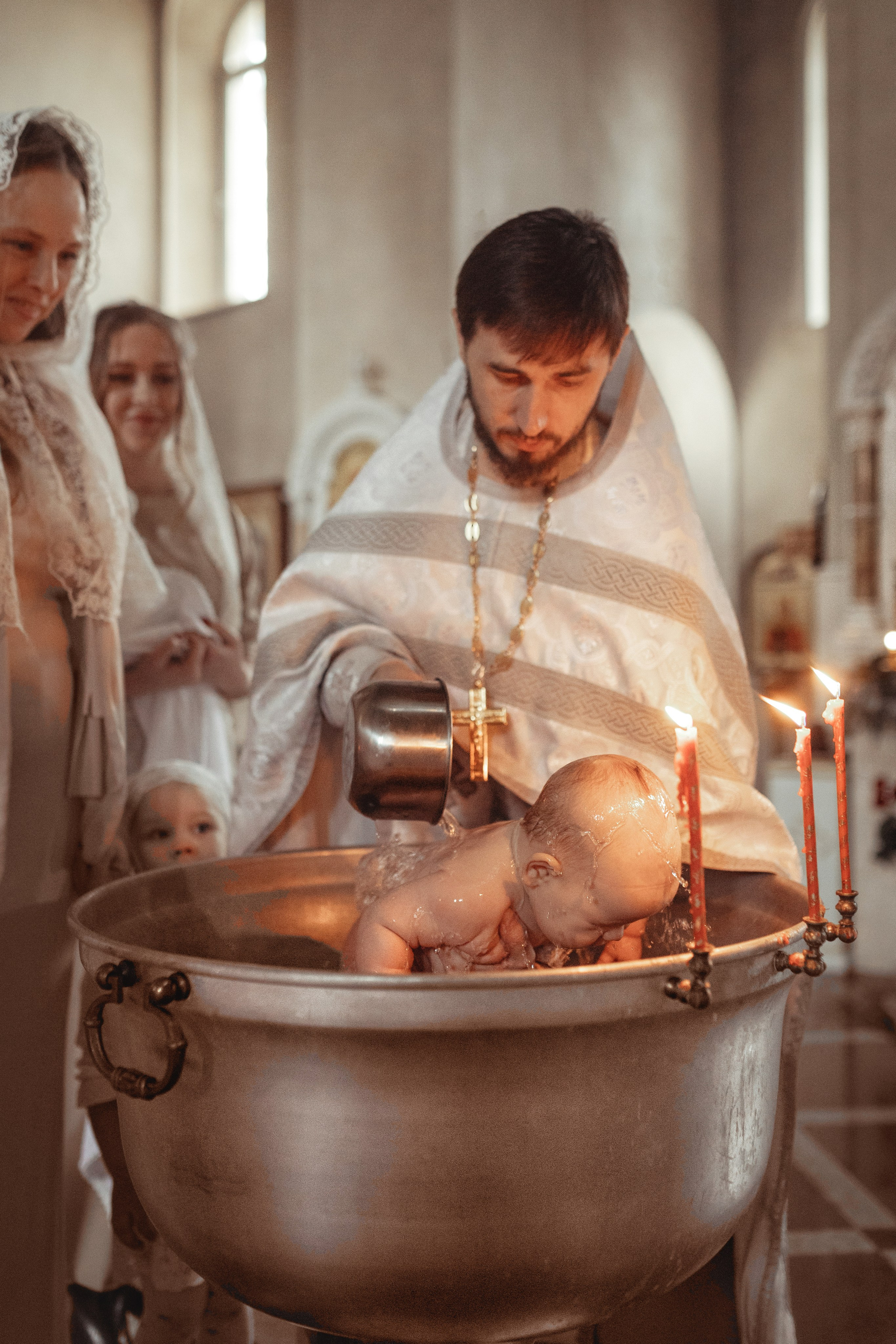 Таинство Крещение Ксении. Храм Александра Невского. Славянск н/К. Фотограф на Крещение и Венчание Краснодарский край — Гранкина Юлия