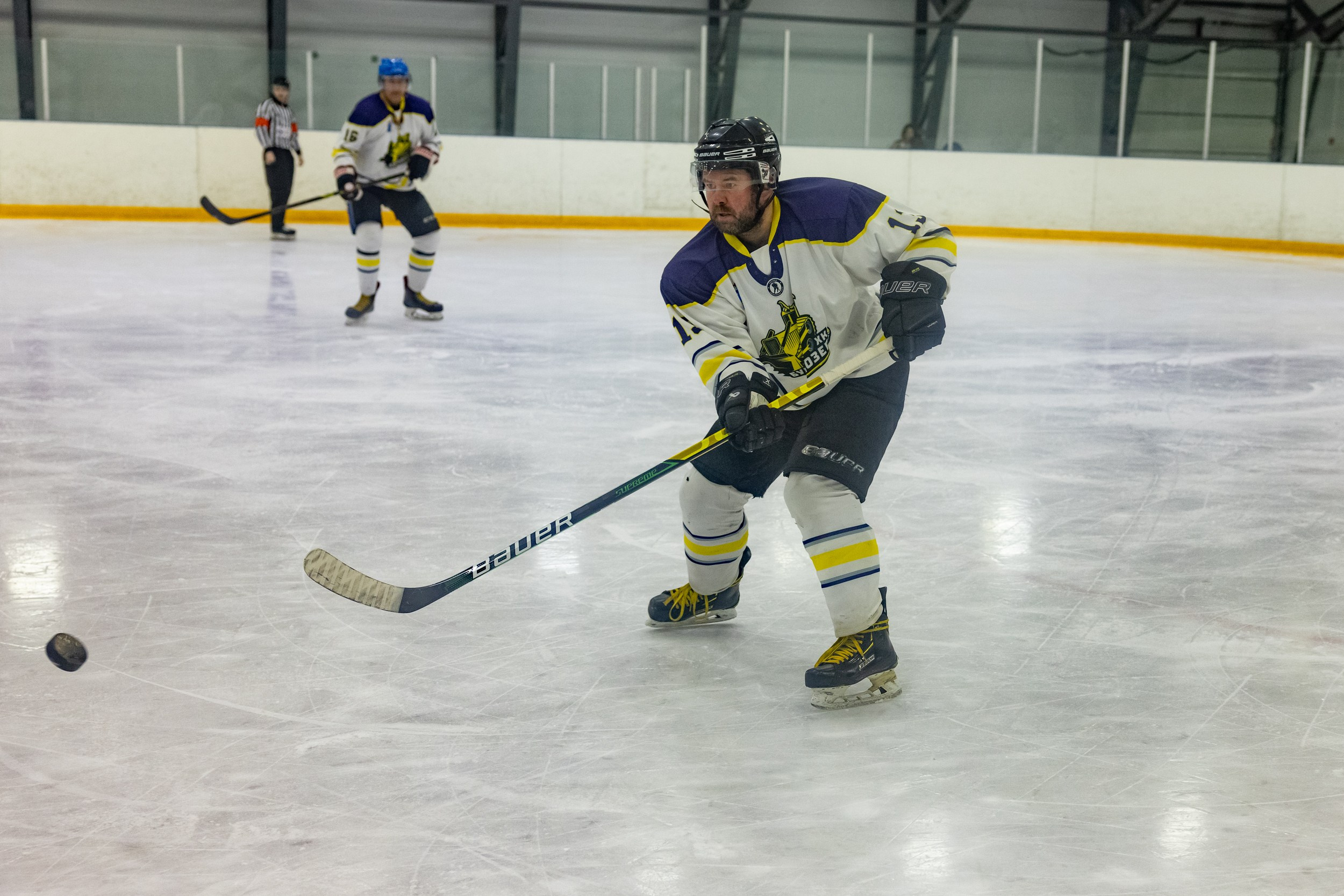 ХК Бульдозер — ХК Добрыня. Фотограф Александр Заломаев