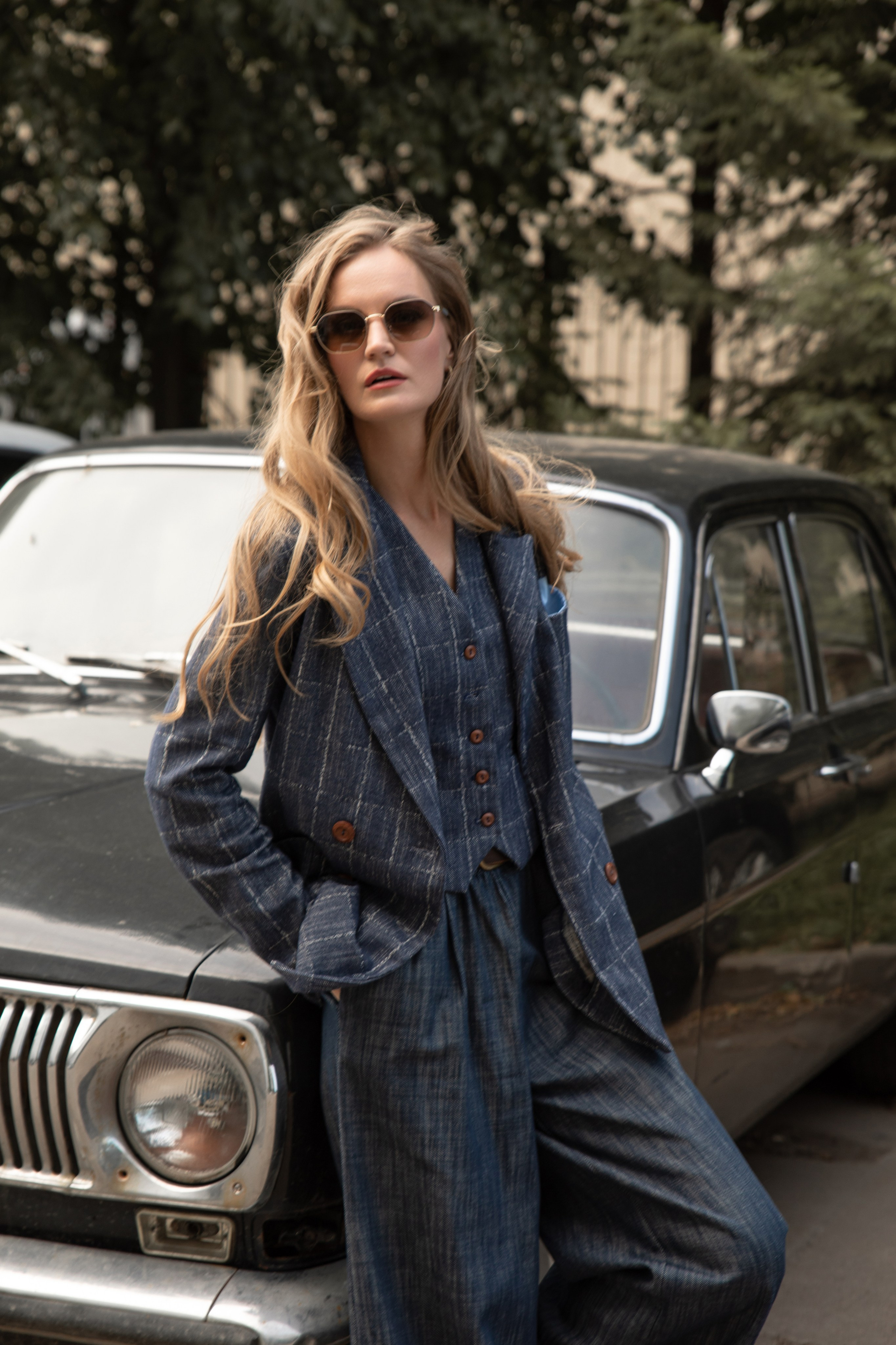 Ксения. Сьемка в стиле Old Money. Фотограф Набережные Челны Казань