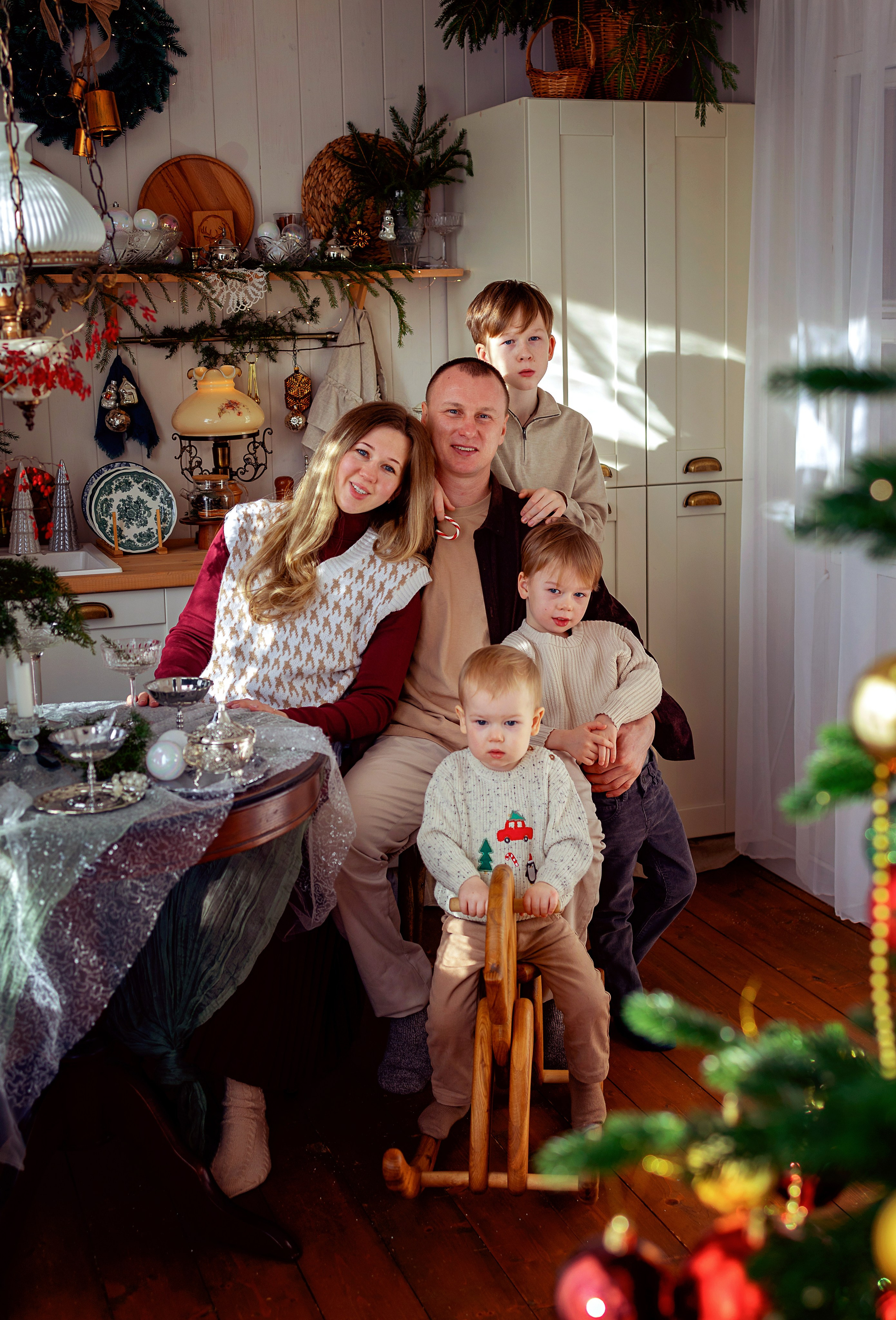 Семейная съемка на фотодаче Янтарь. Фотограф Ульянкина Мария